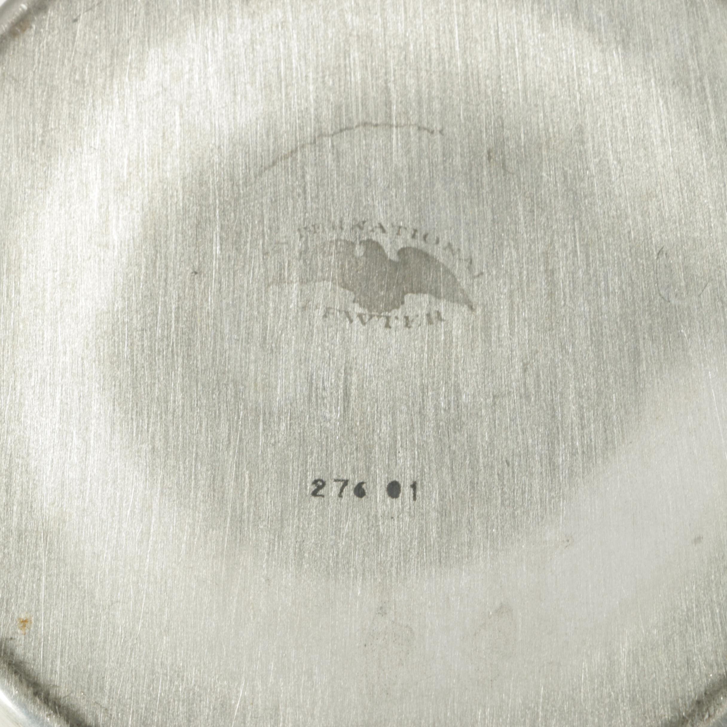 Queen Art and International Pewter Tea and Coffee Service Pieces