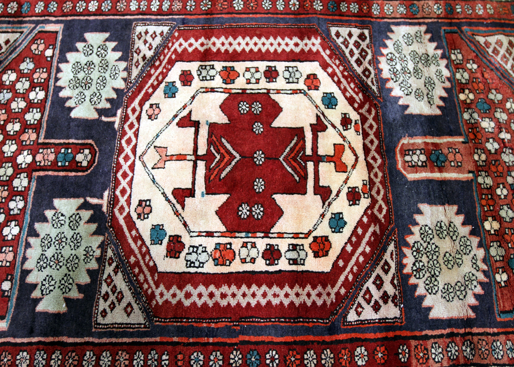 Hand-Knotted Quchan Area Rug