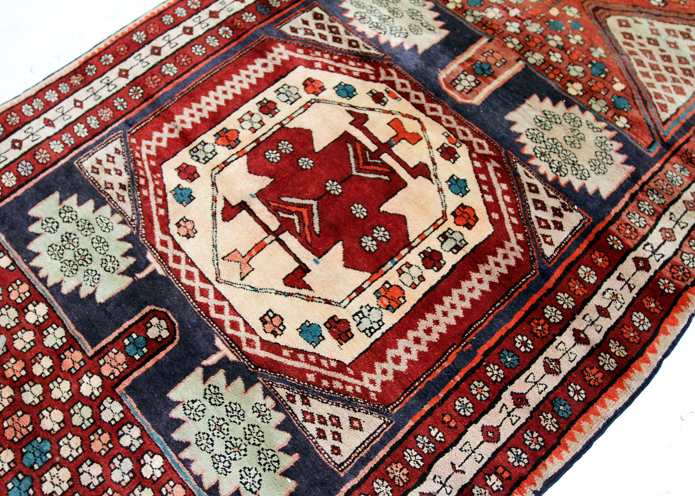 Hand-Knotted Quchan Area Rug
