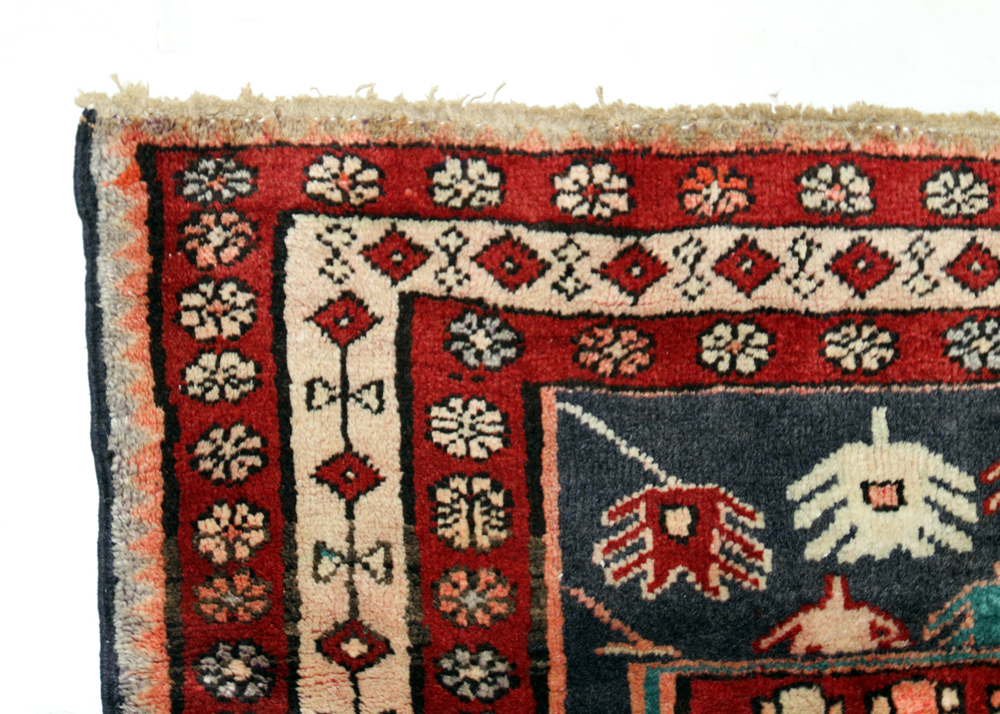 Hand-Knotted Quchan Area Rug