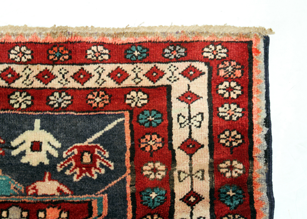 Hand-Knotted Quchan Area Rug