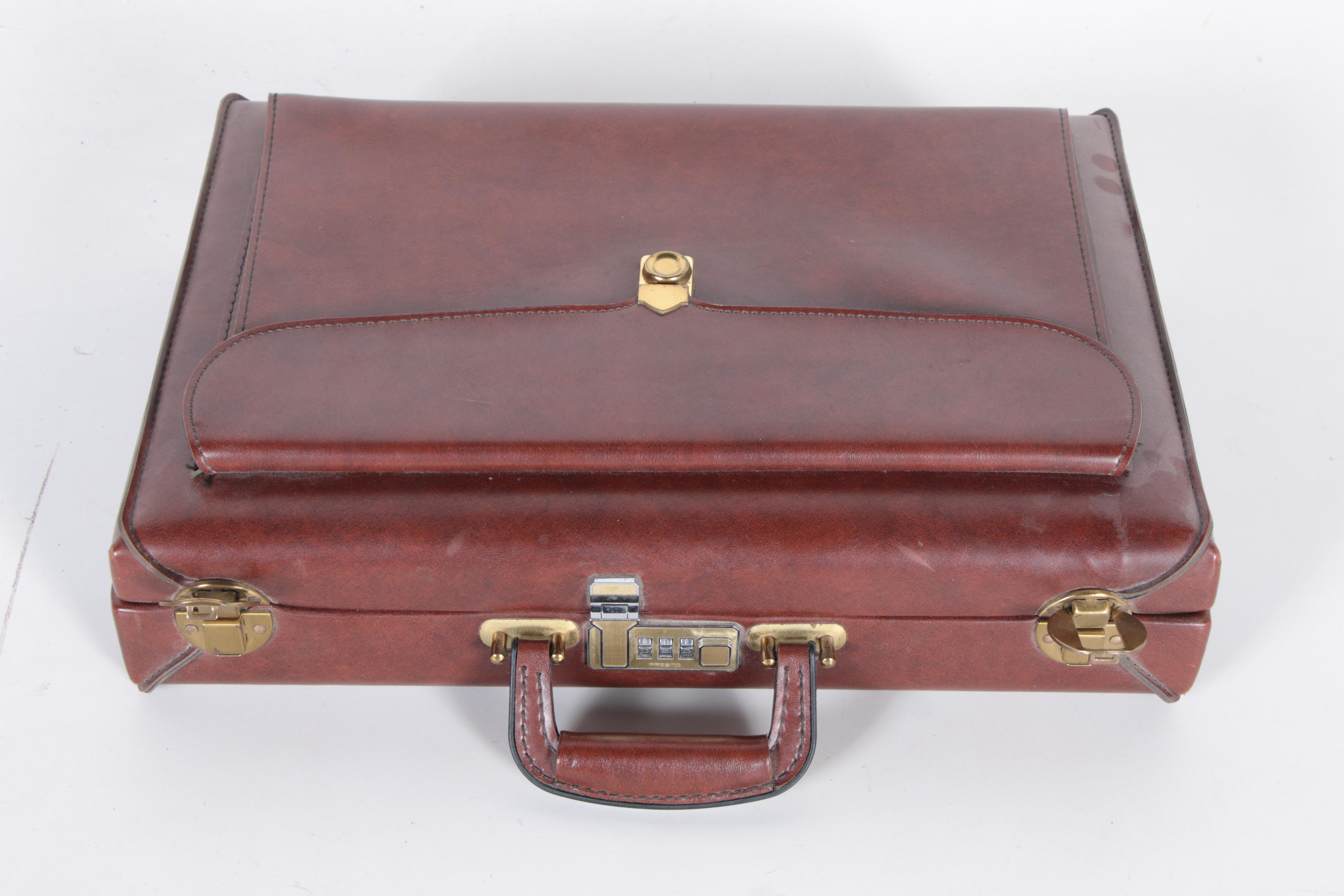 Assortment of Briefcases featuring Stebco and Airway