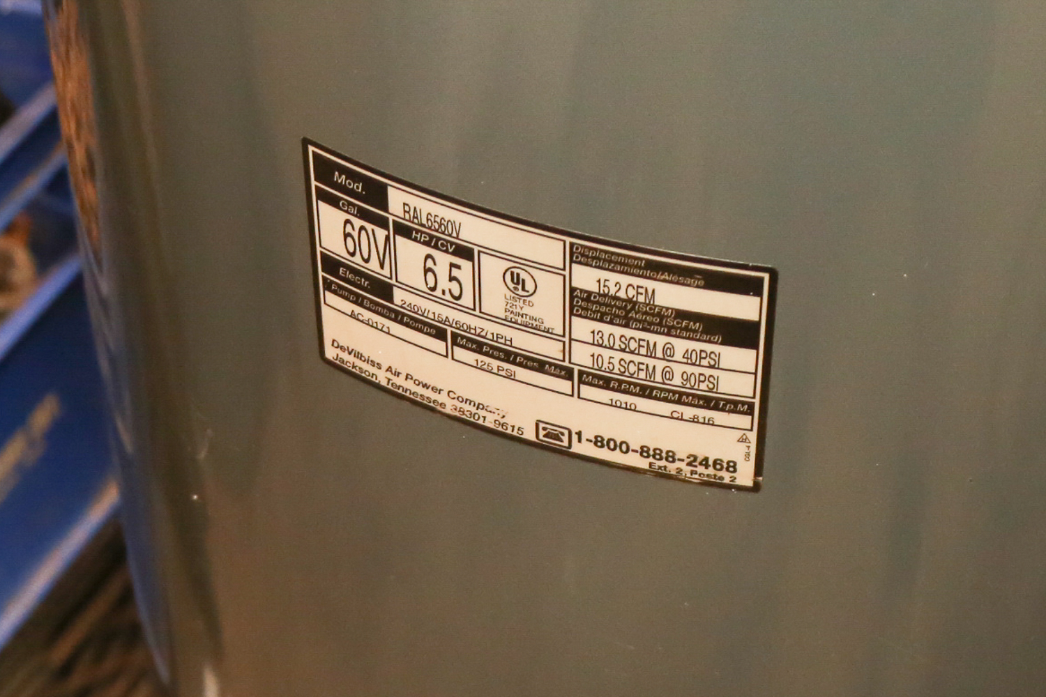 DeVilbiss Pro 4000 Air Compressor