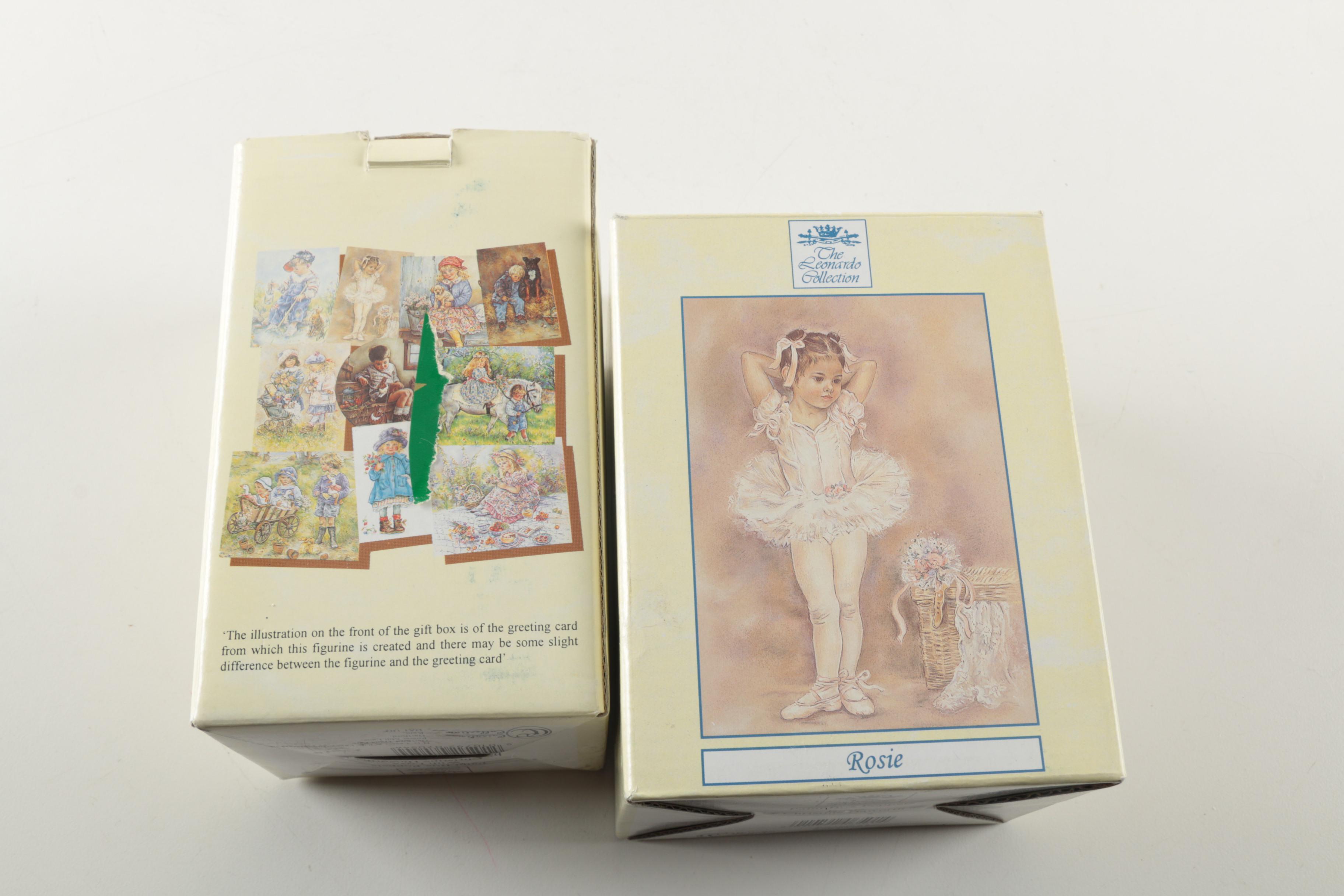 Leonardo Collection Figurines "Rosie" and "With Love"