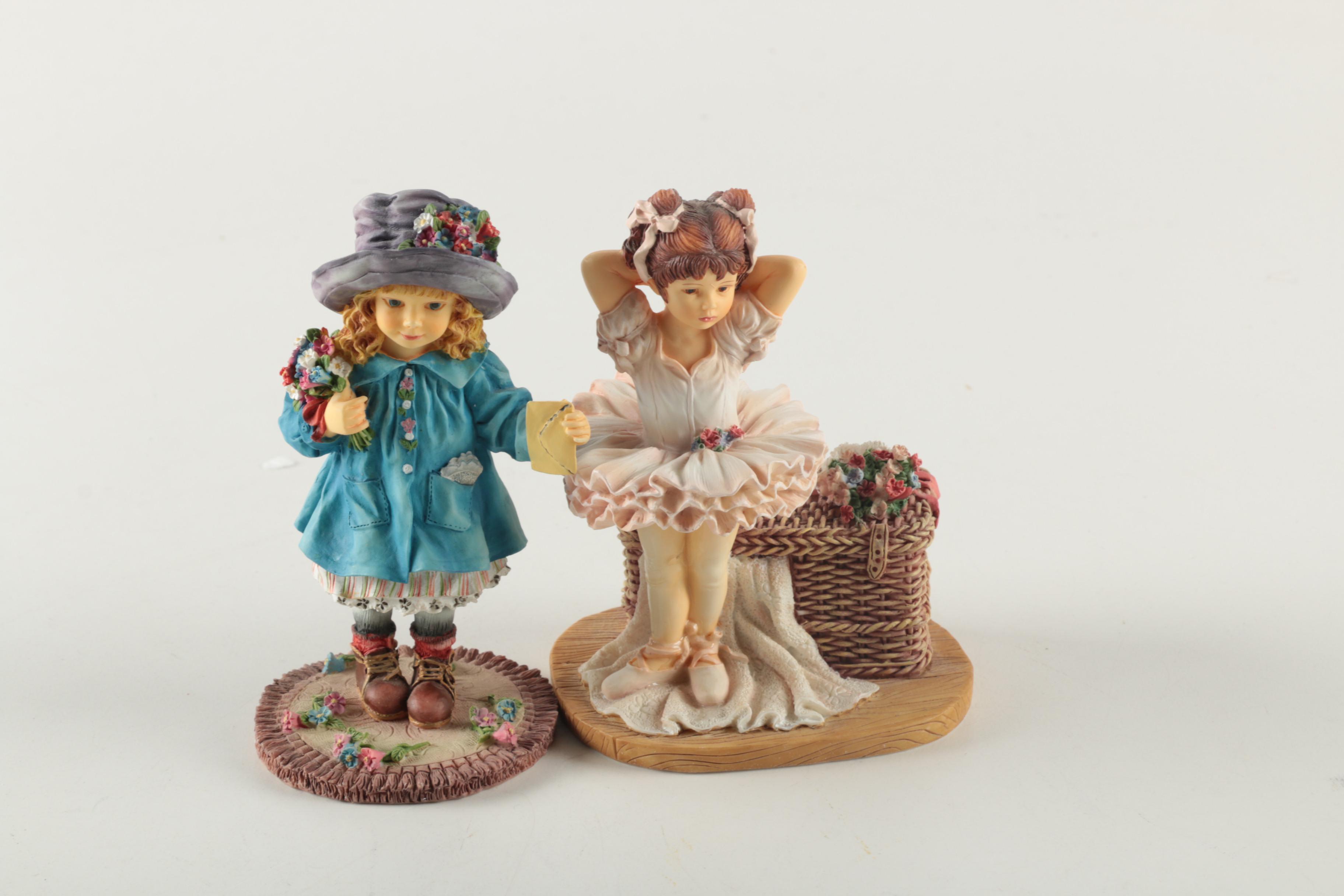 Leonardo Collection Figurines "Rosie" and "With Love"