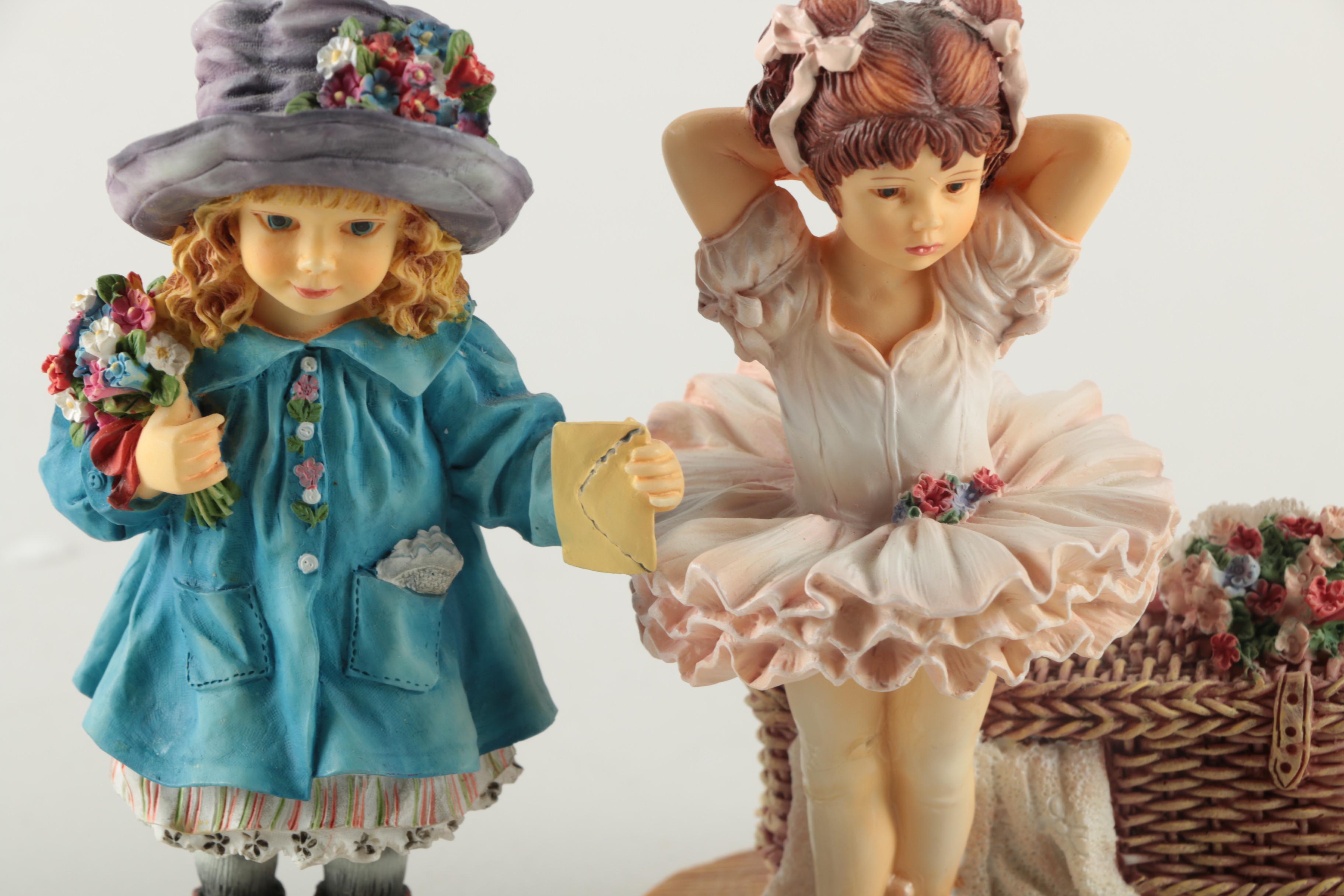 Leonardo Collection Figurines "Rosie" and "With Love"