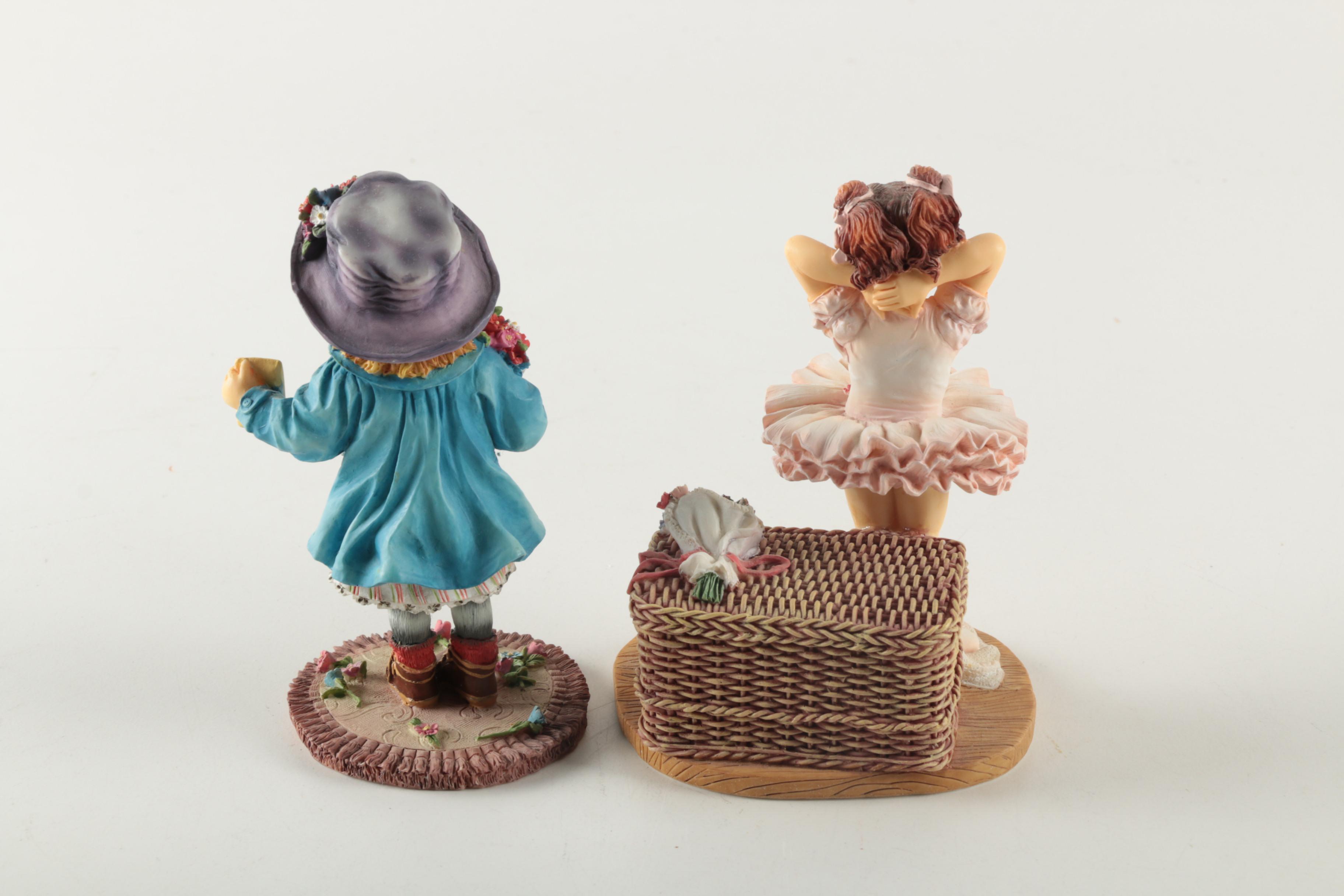 Leonardo Collection Figurines "Rosie" and "With Love"