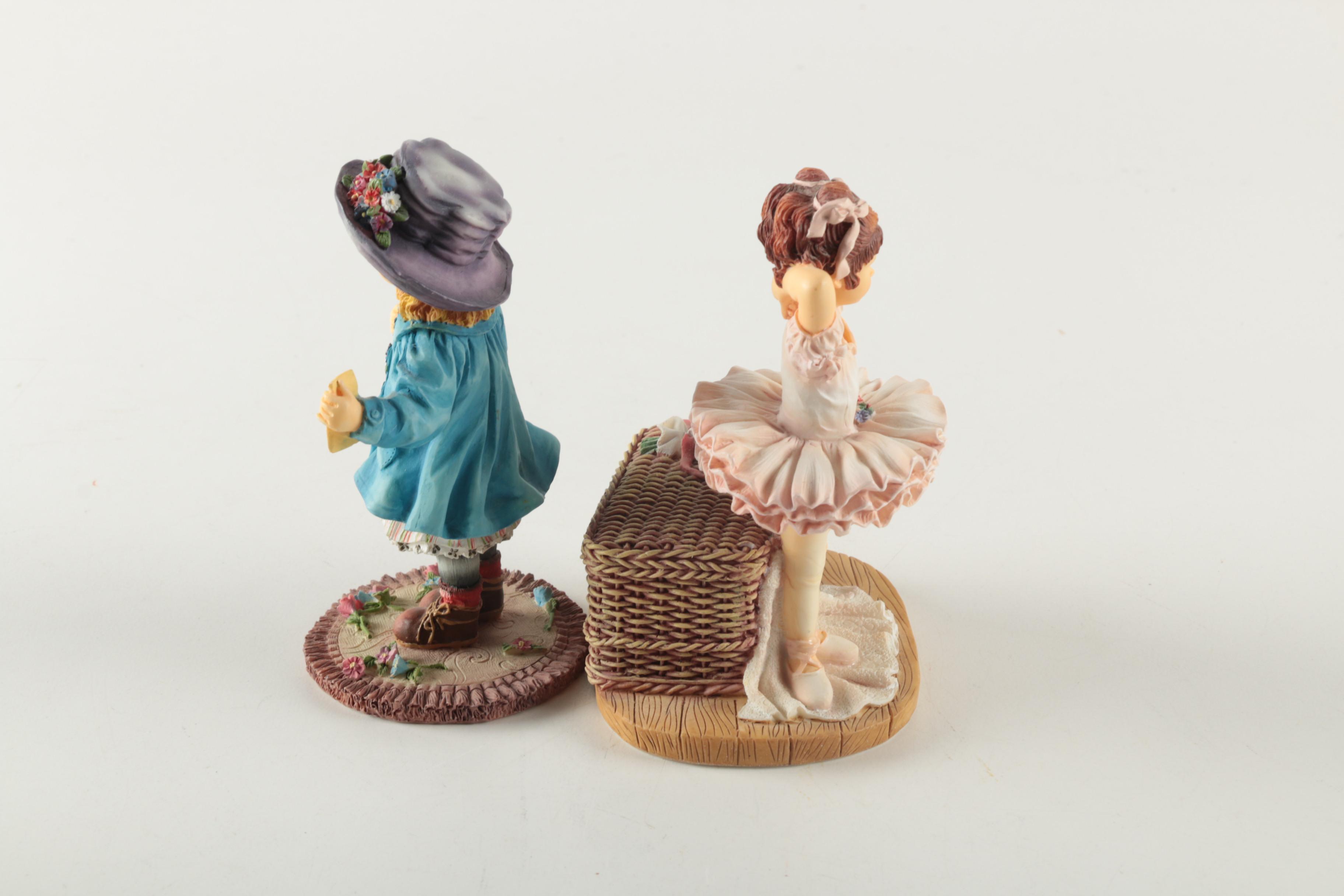Leonardo Collection Figurines "Rosie" and "With Love"