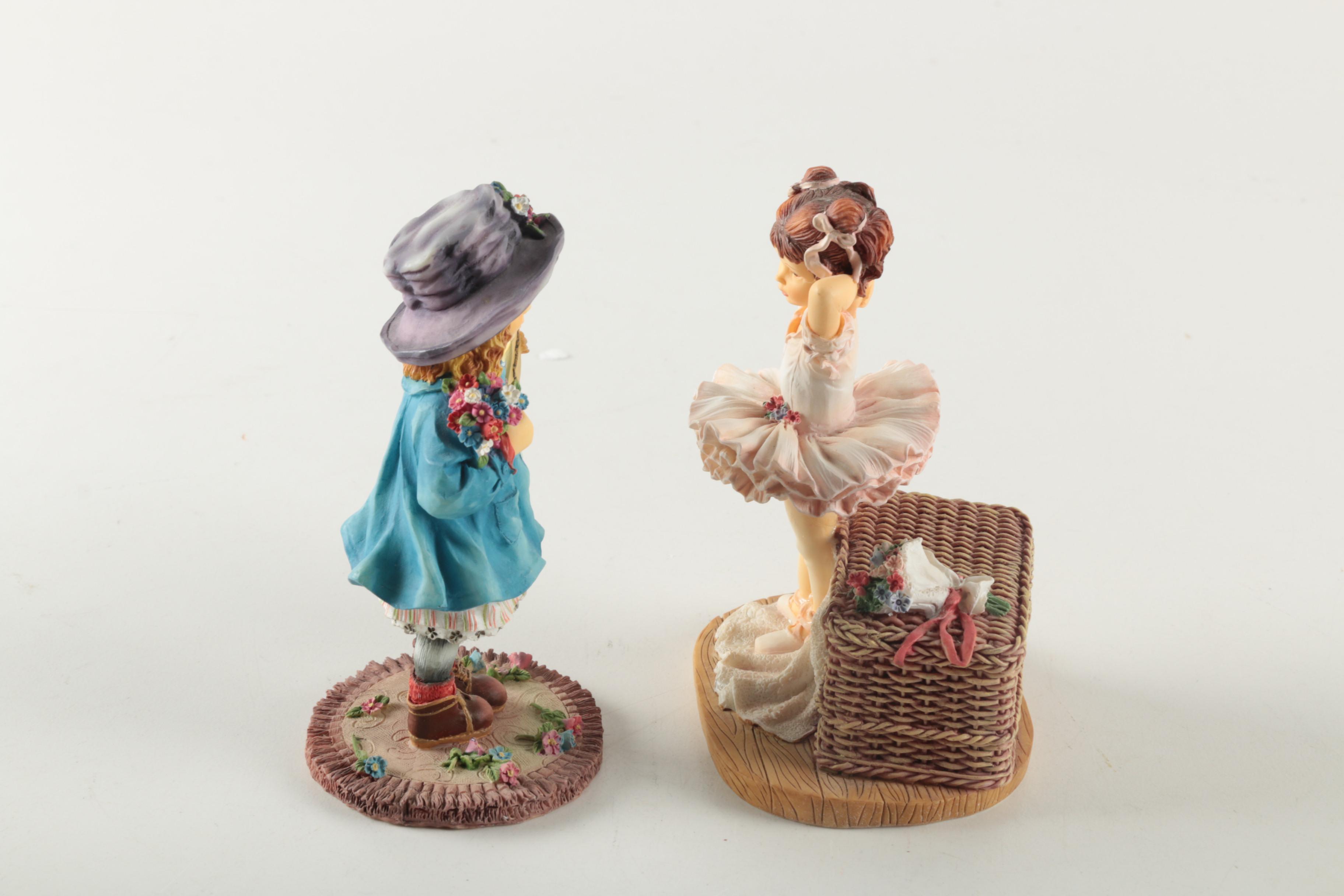 Leonardo Collection Figurines "Rosie" and "With Love"