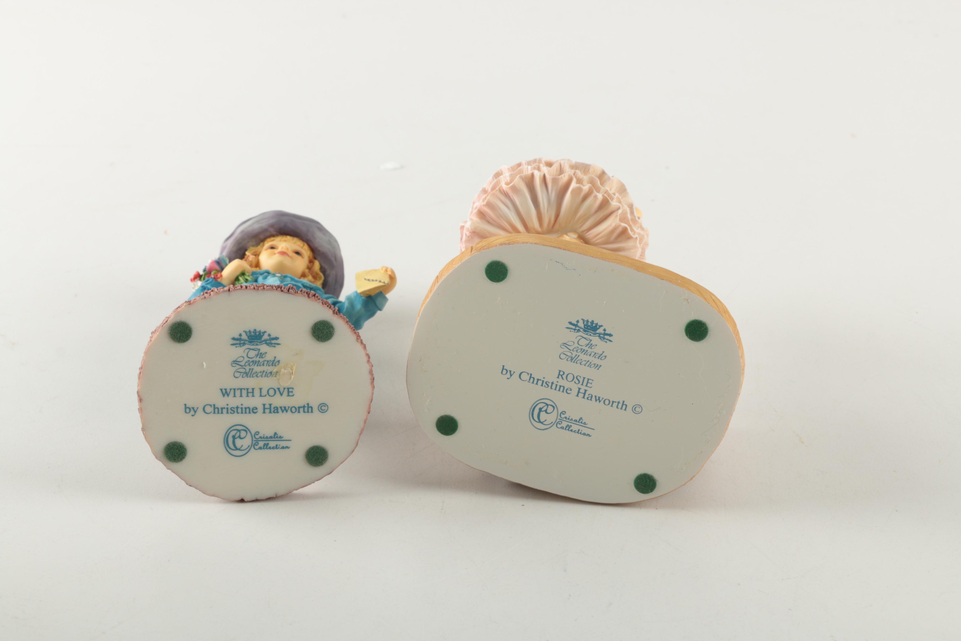 Leonardo Collection Figurines "Rosie" and "With Love"
