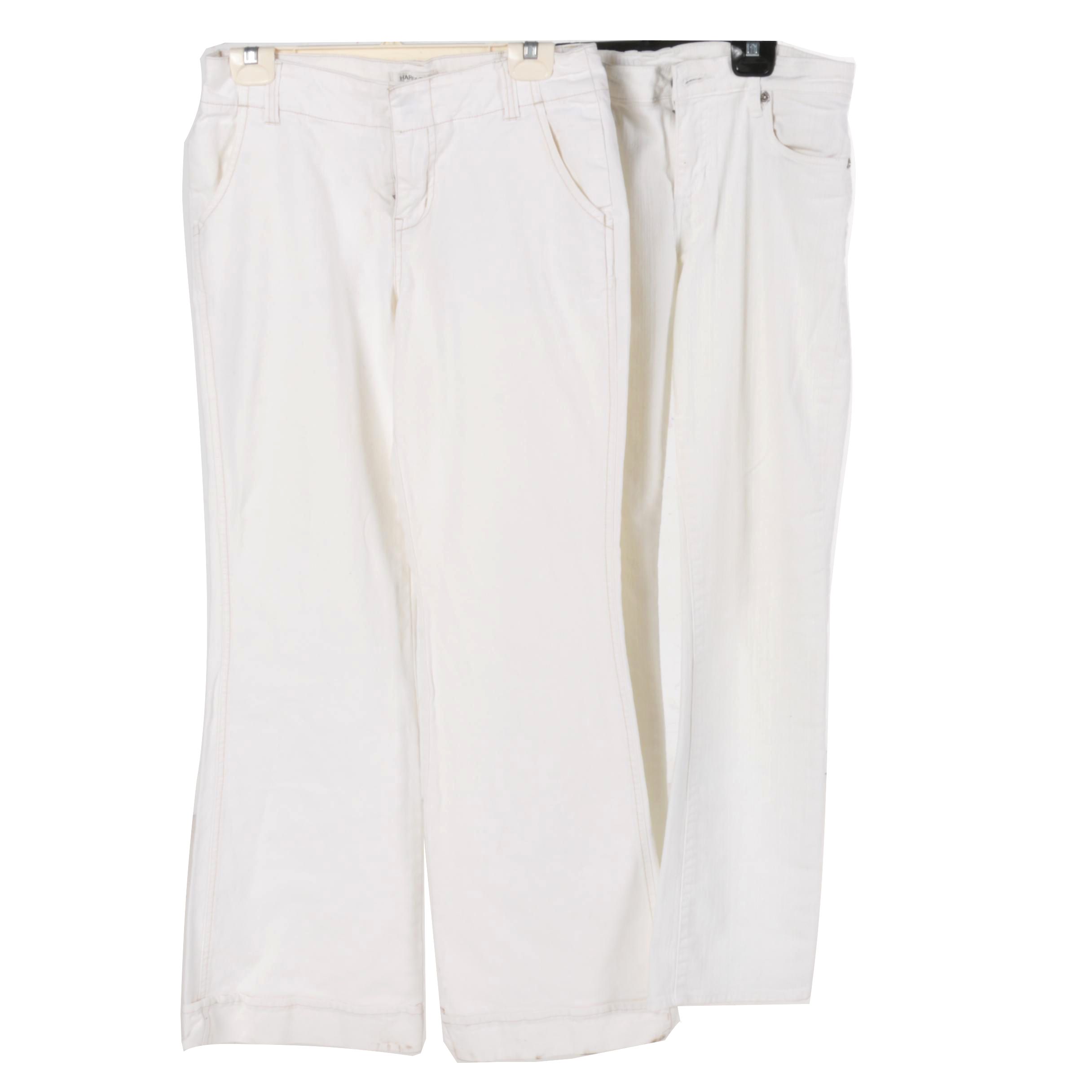 Women's Harold's and Kut From The Kloth White Jeans
