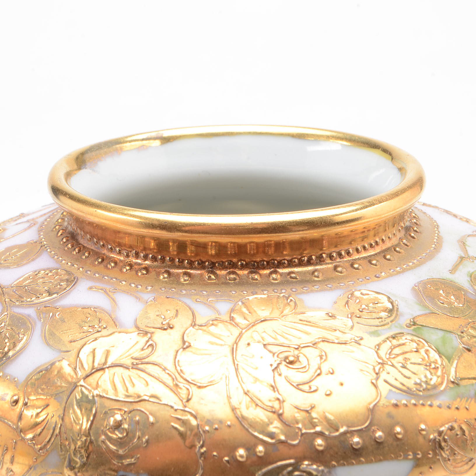 Hand-Painted Nippon Vases