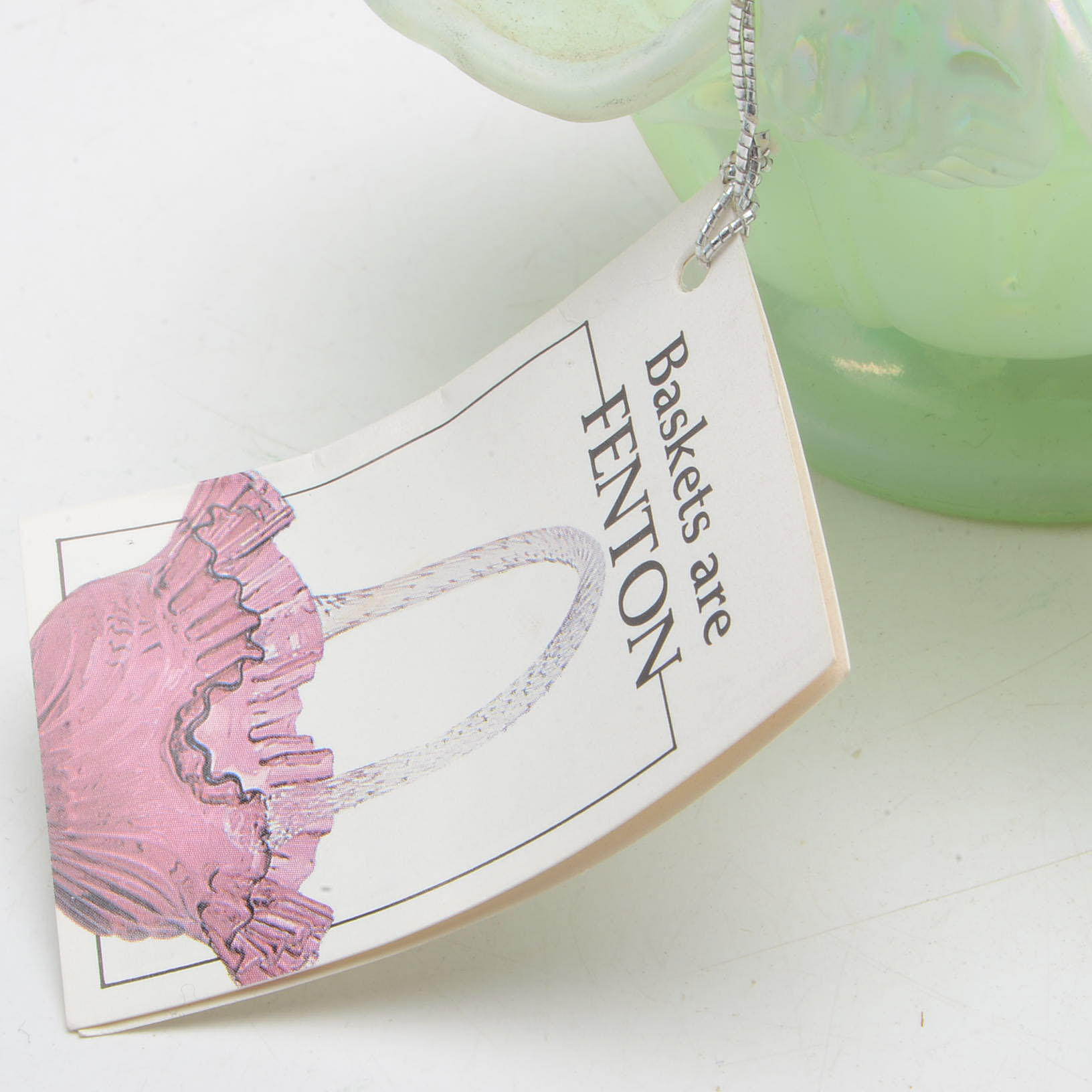 Fenton and Blenko Art Glass Baskets