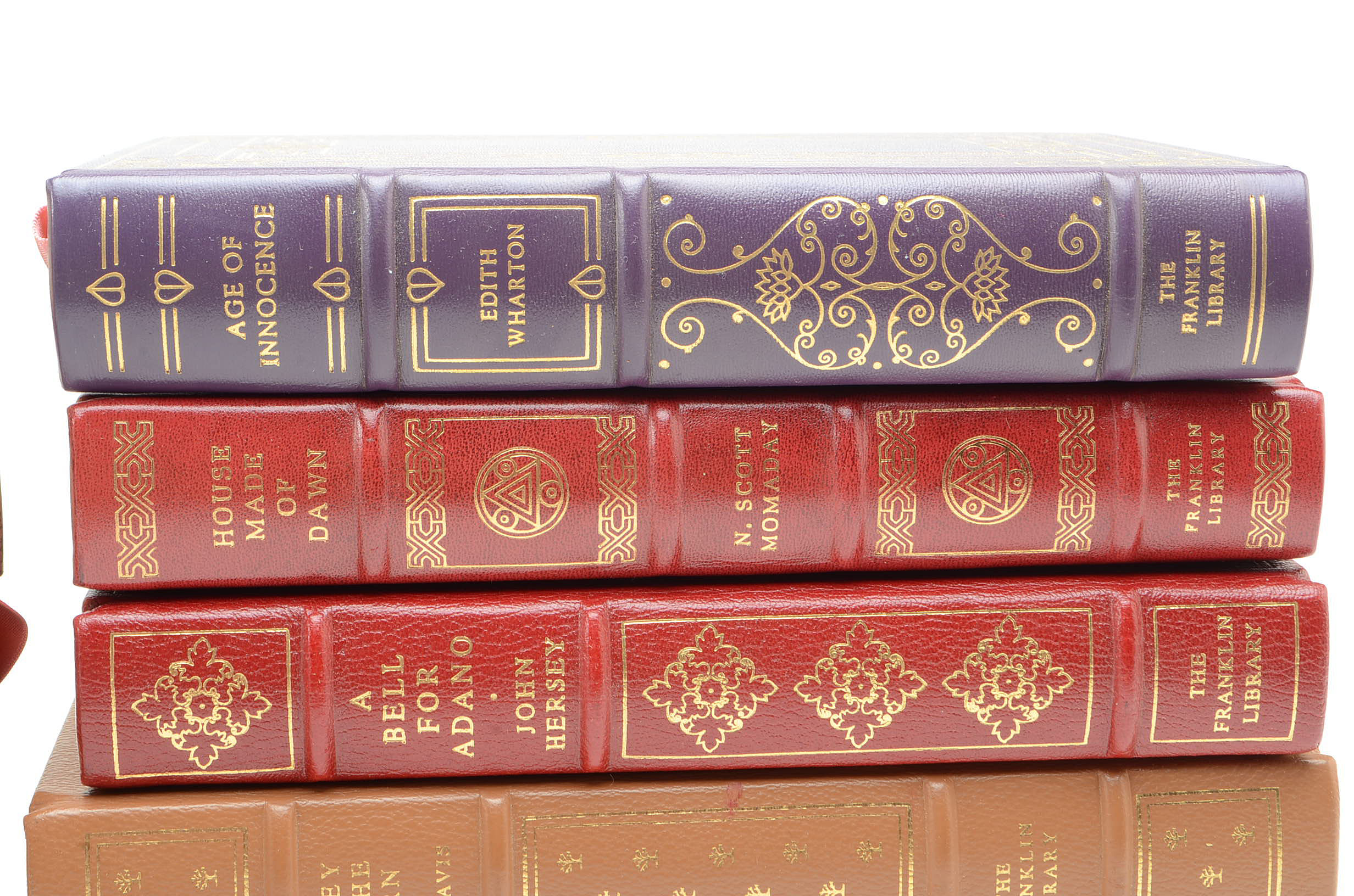 Lot Of Franklin Library Books