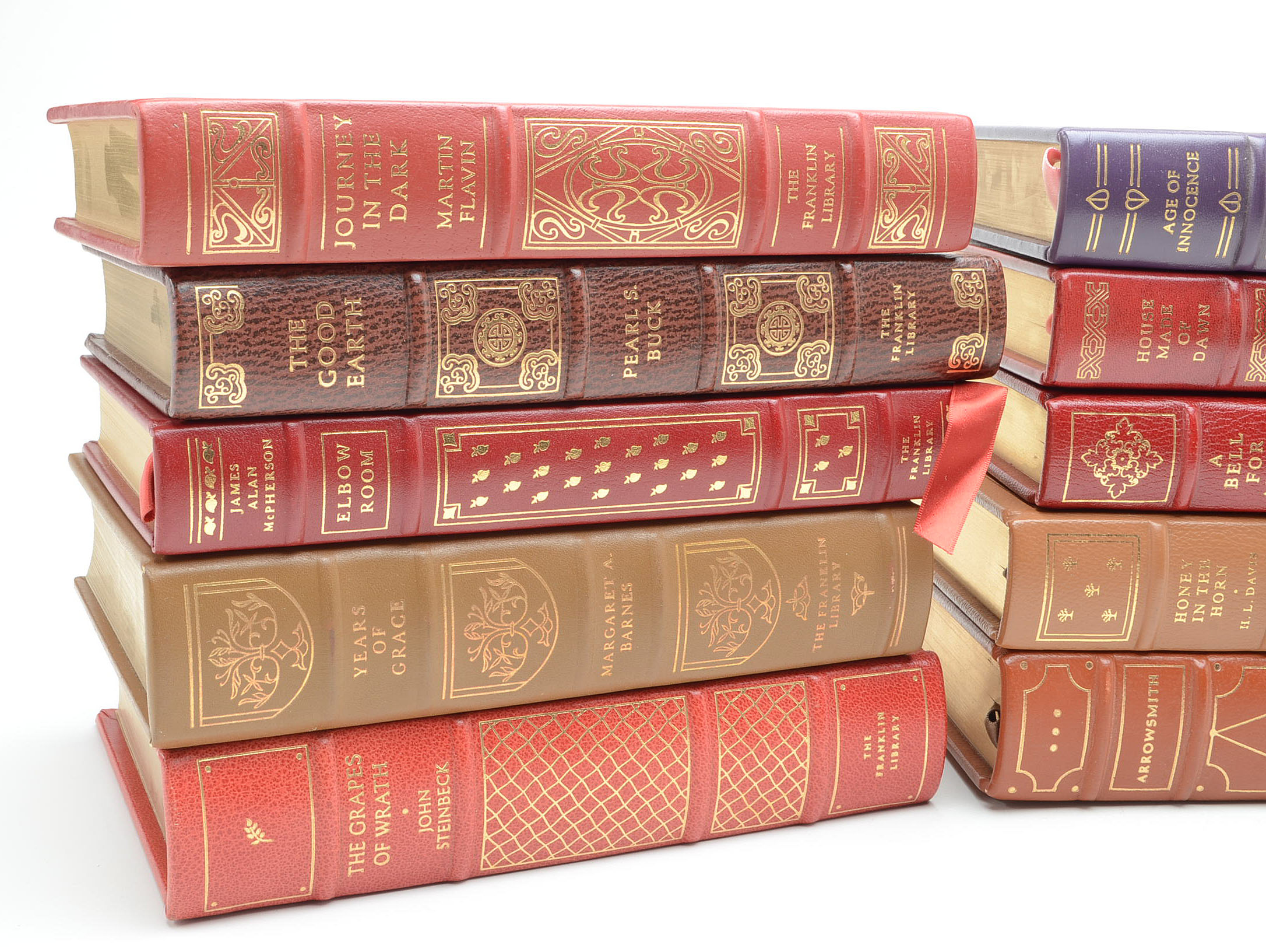 Lot Of Franklin Library Books