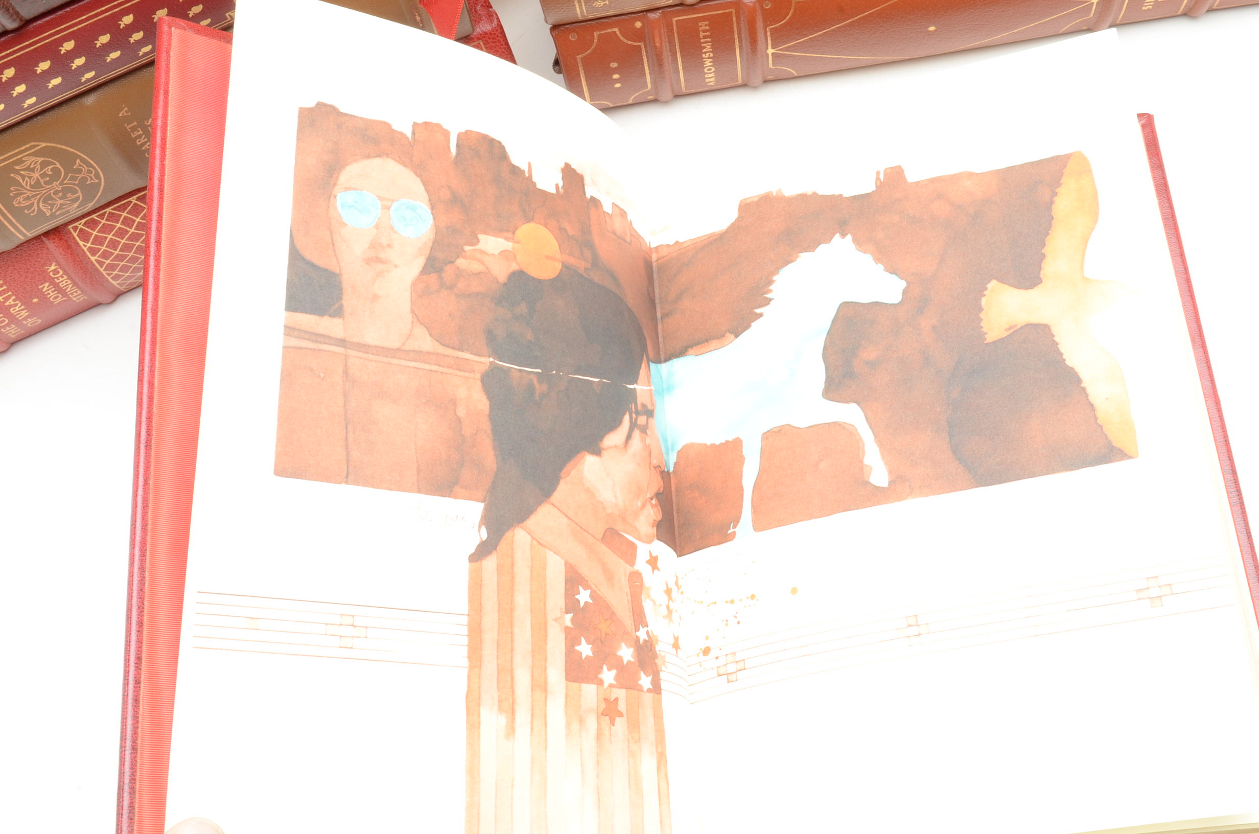 Lot Of Franklin Library Books