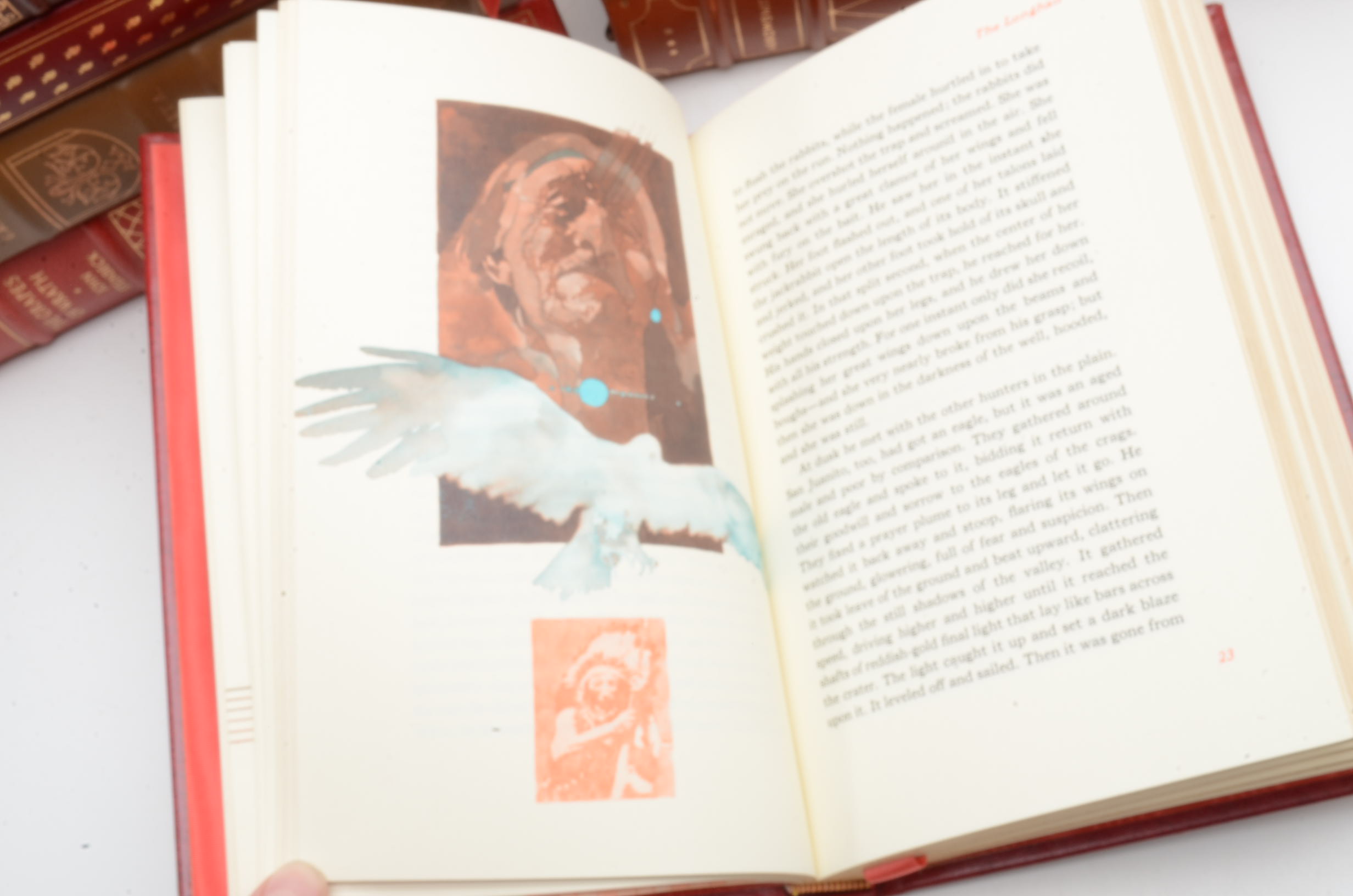 Lot Of Franklin Library Books