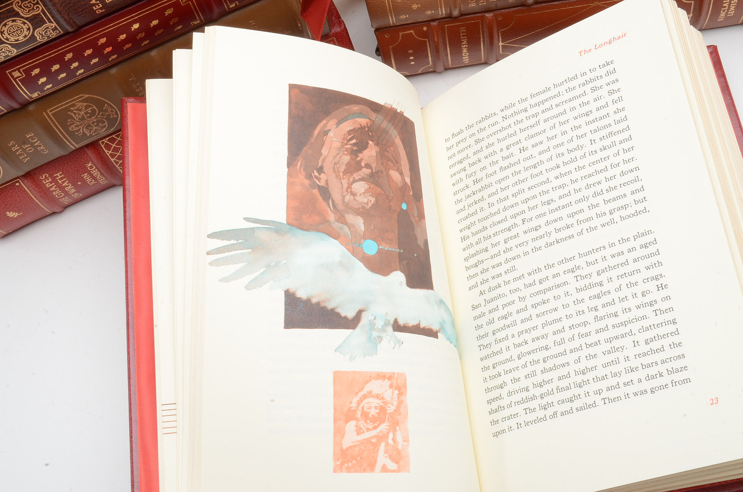 Lot Of Franklin Library Books