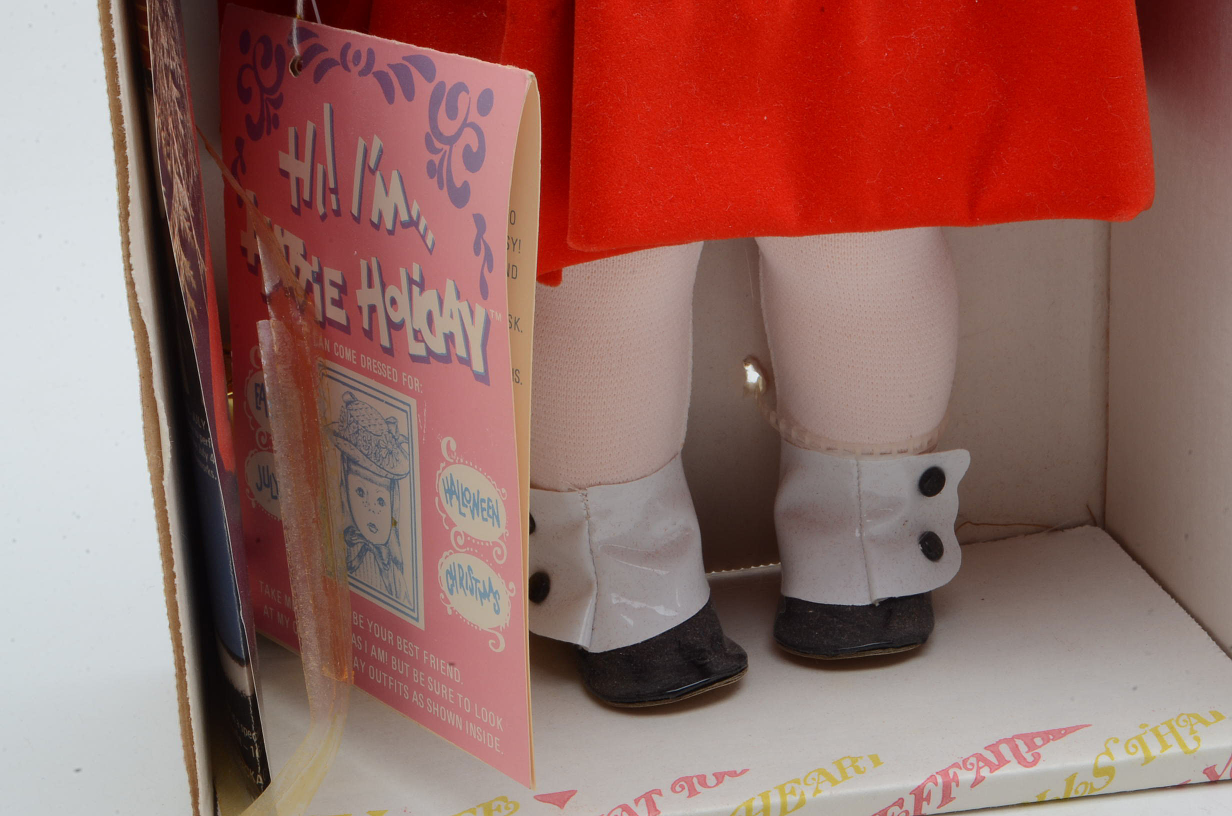 Four Effanbee Dolls with Boxes