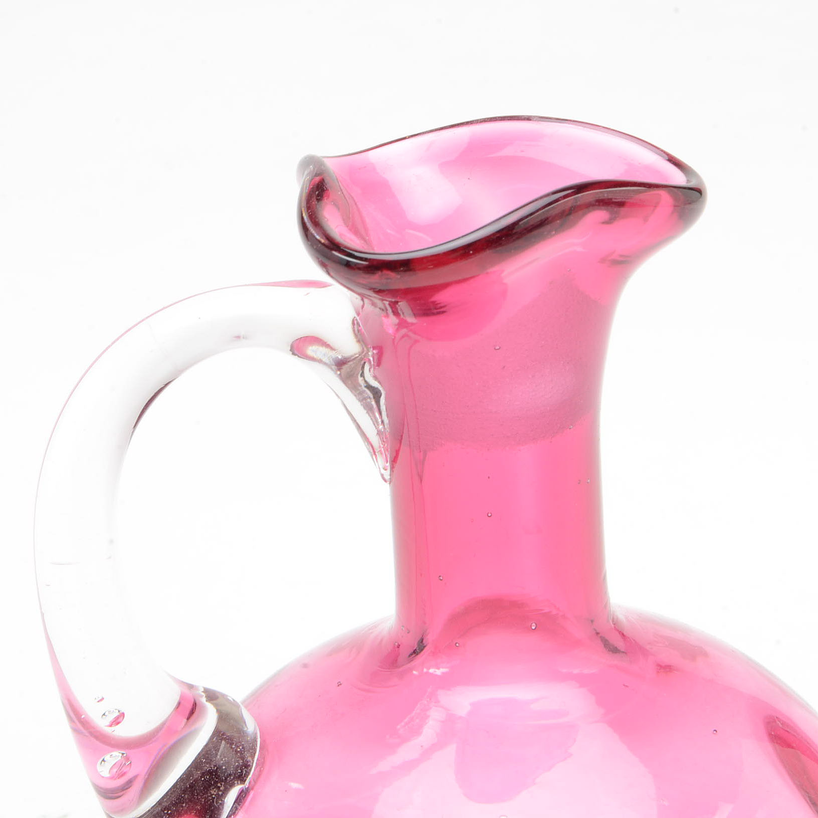 Collection of Cranberry and Ruby Glass Vases