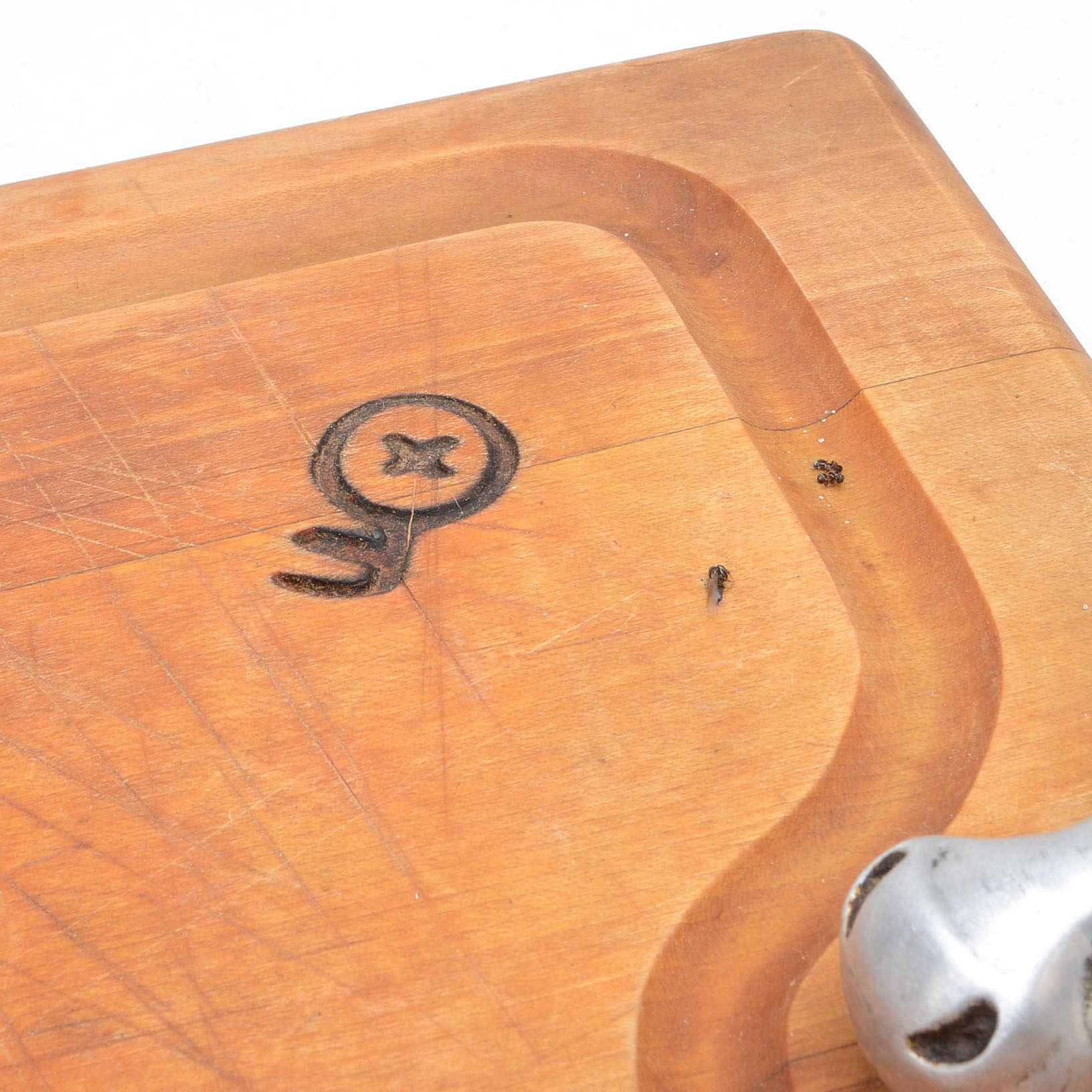 Cutting Board with Steer Head Handles