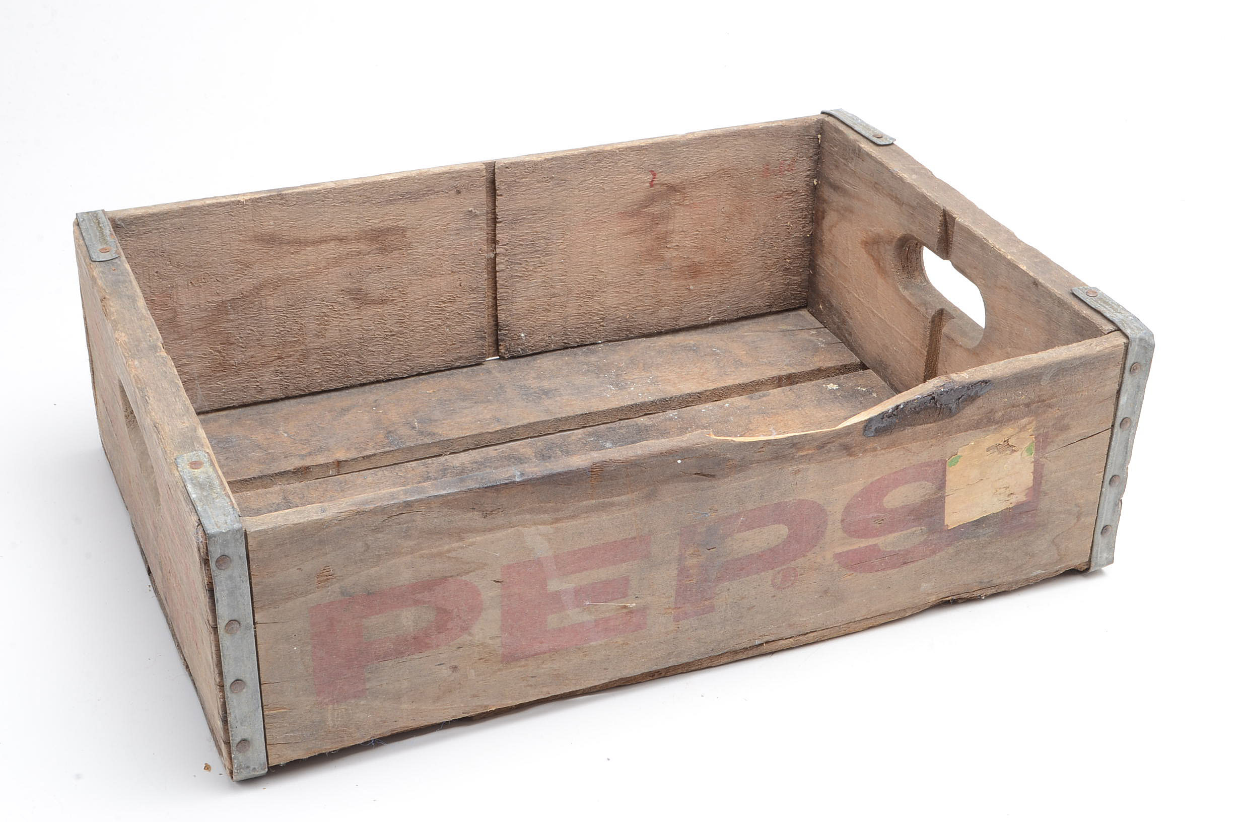 Group of Vintage Coca-Cola and Pepsi Crates