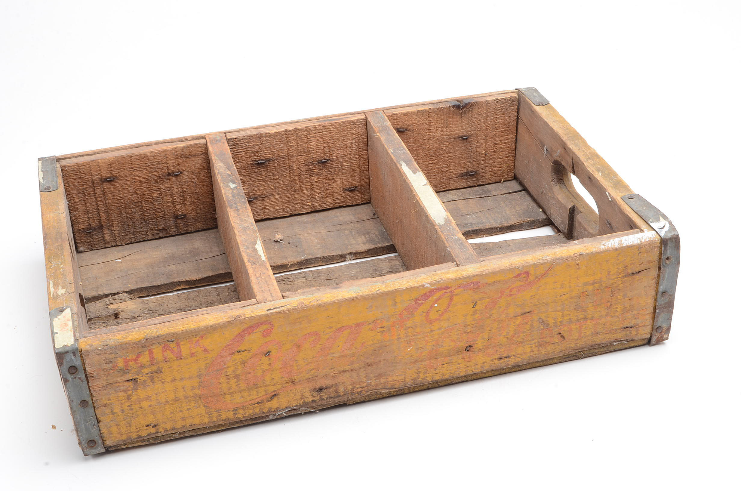 Group of Vintage Coca-Cola and Pepsi Crates