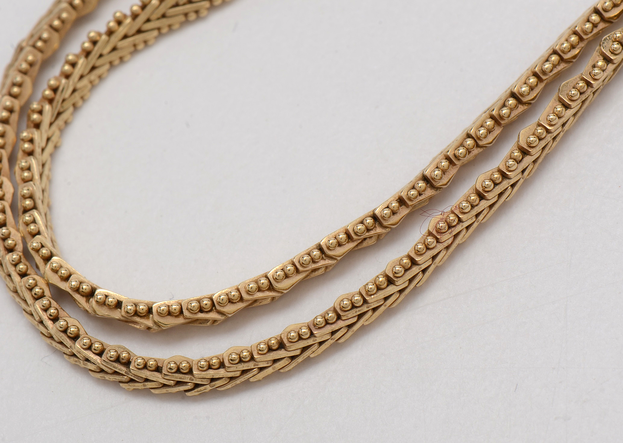 14K Yellow Gold "Knot" Necklace