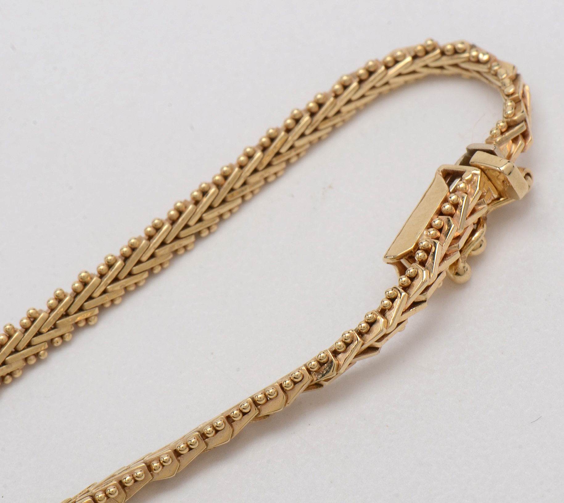 14K Yellow Gold "Knot" Necklace