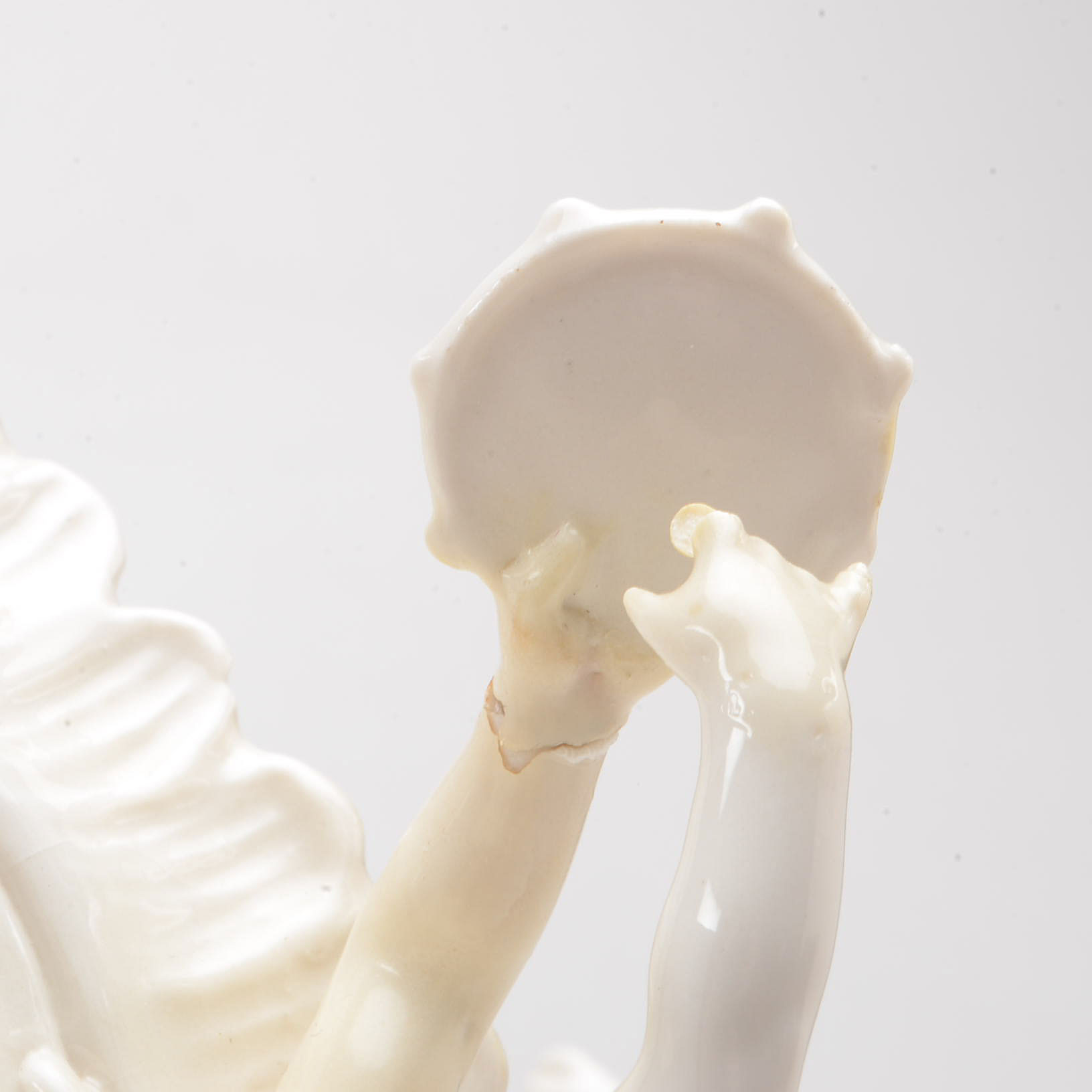 Dresden Style Porcelain Fruit Basket