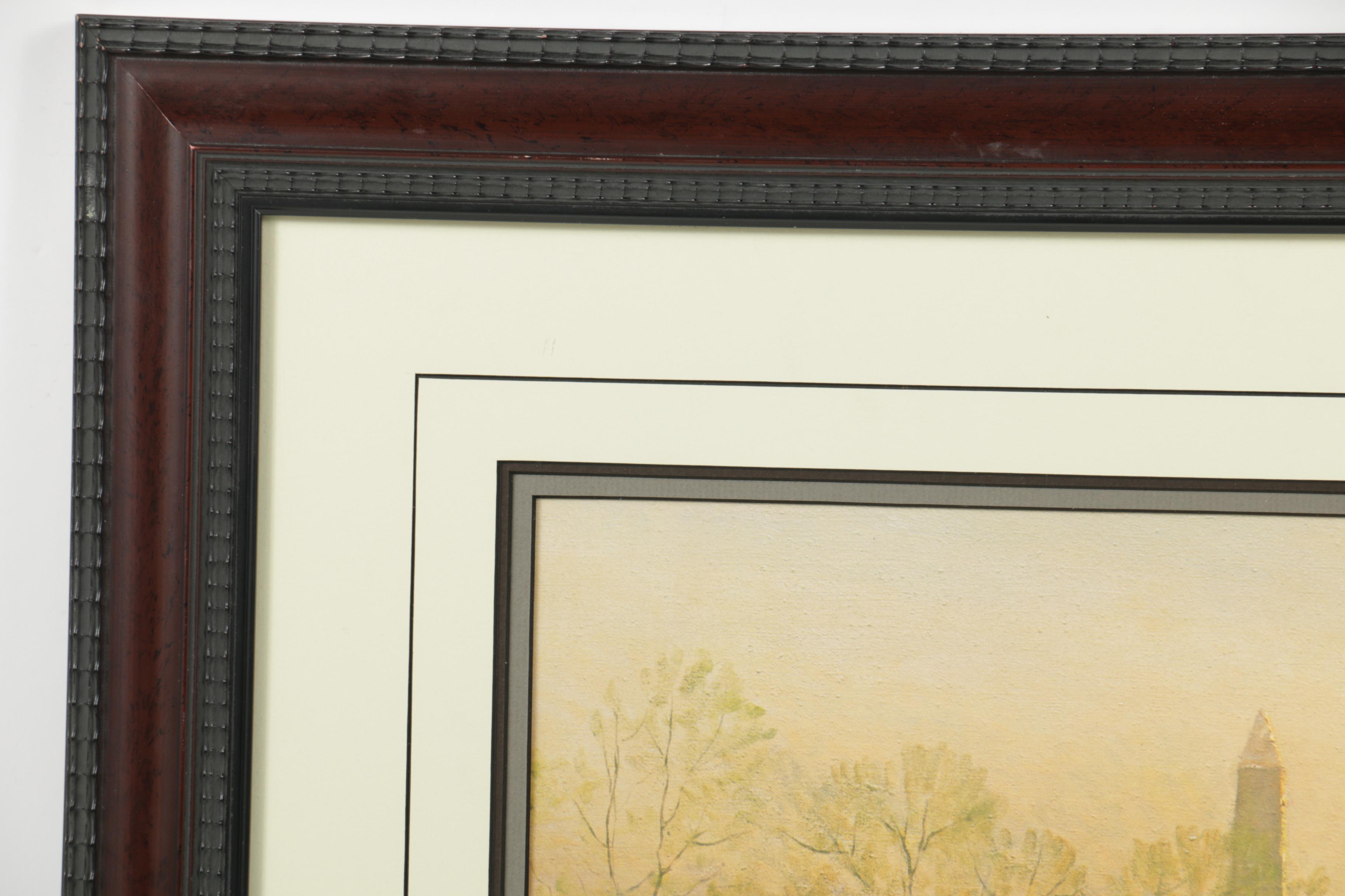 G. Harvey Limited Edition Reproduction Print "1600 Pennsylvania Avenue""