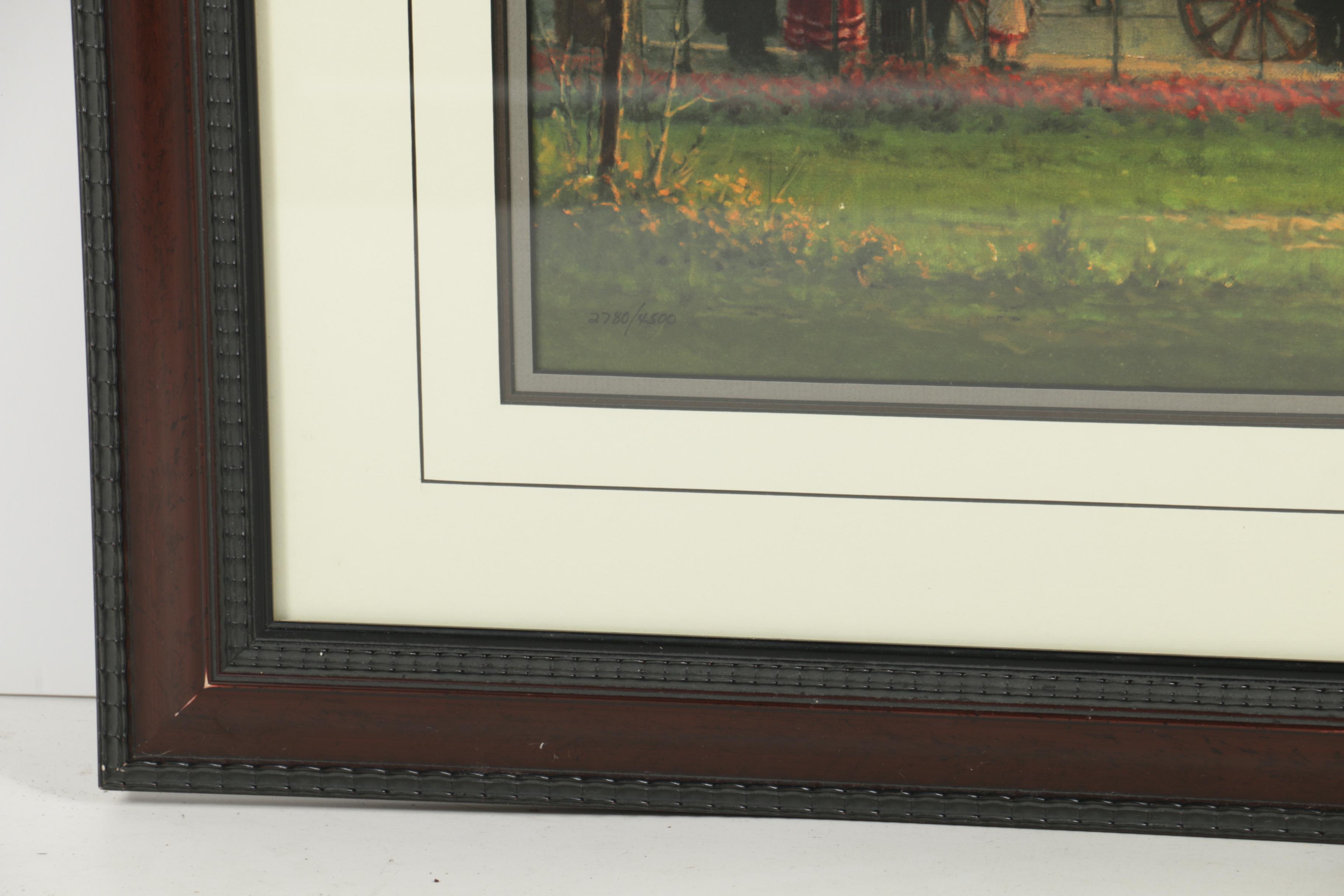 G. Harvey Limited Edition Reproduction Print "1600 Pennsylvania Avenue""