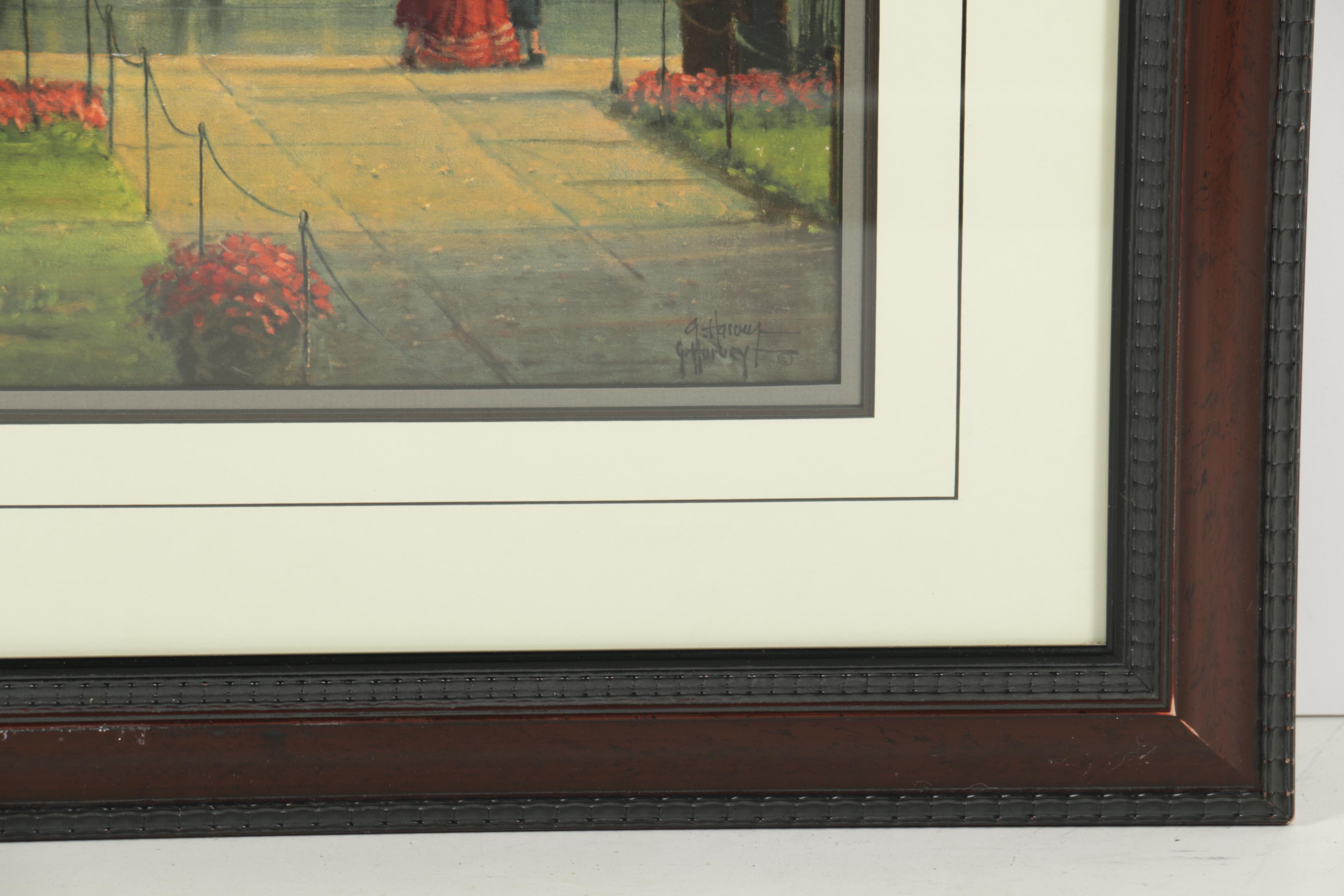 G. Harvey Limited Edition Reproduction Print "1600 Pennsylvania Avenue""