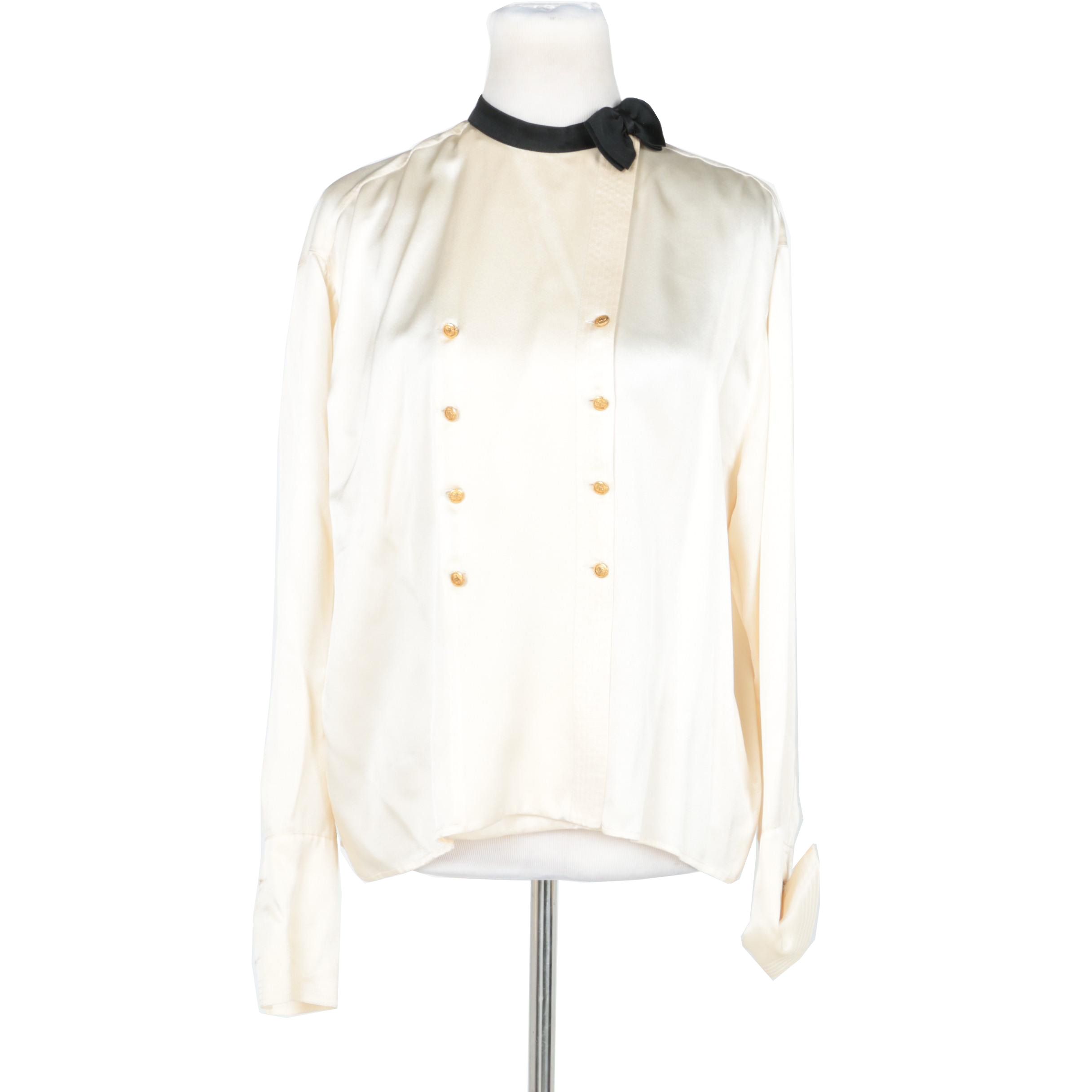 Chanel Boutique Silk Blouse