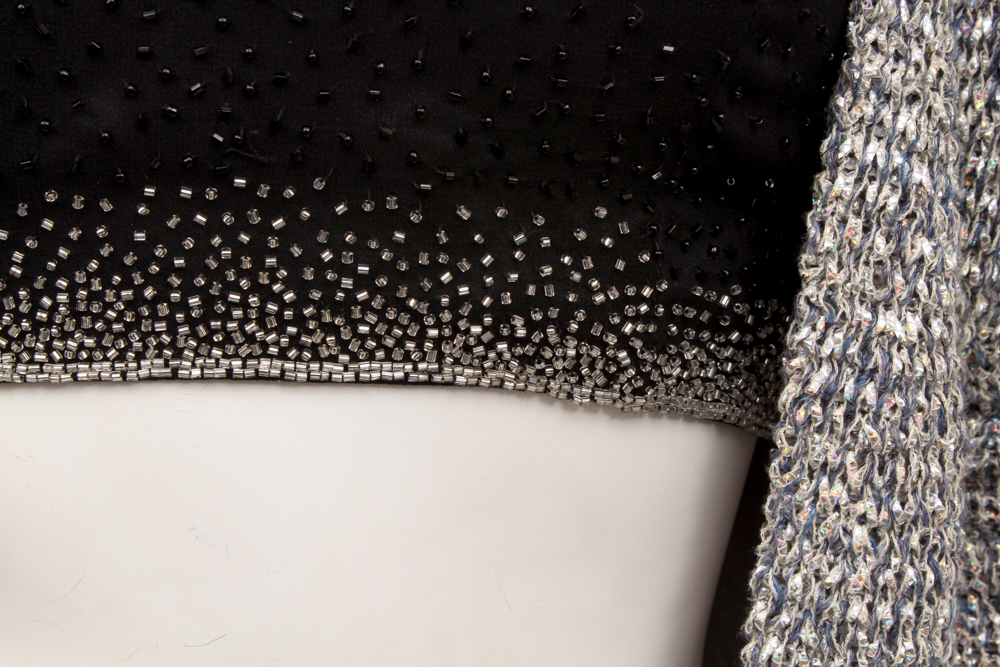 Cassandra Stone Bandeau and Skirt Set and Theyskens' Theory Sweater Jacket