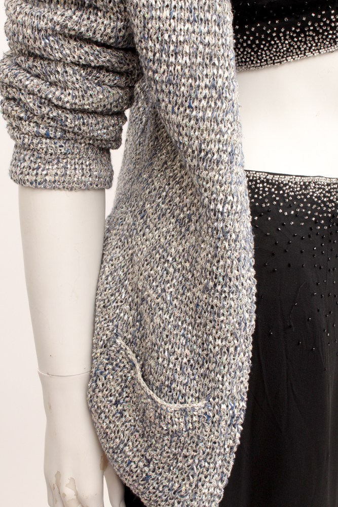 Cassandra Stone Bandeau and Skirt Set and Theyskens' Theory Sweater Jacket