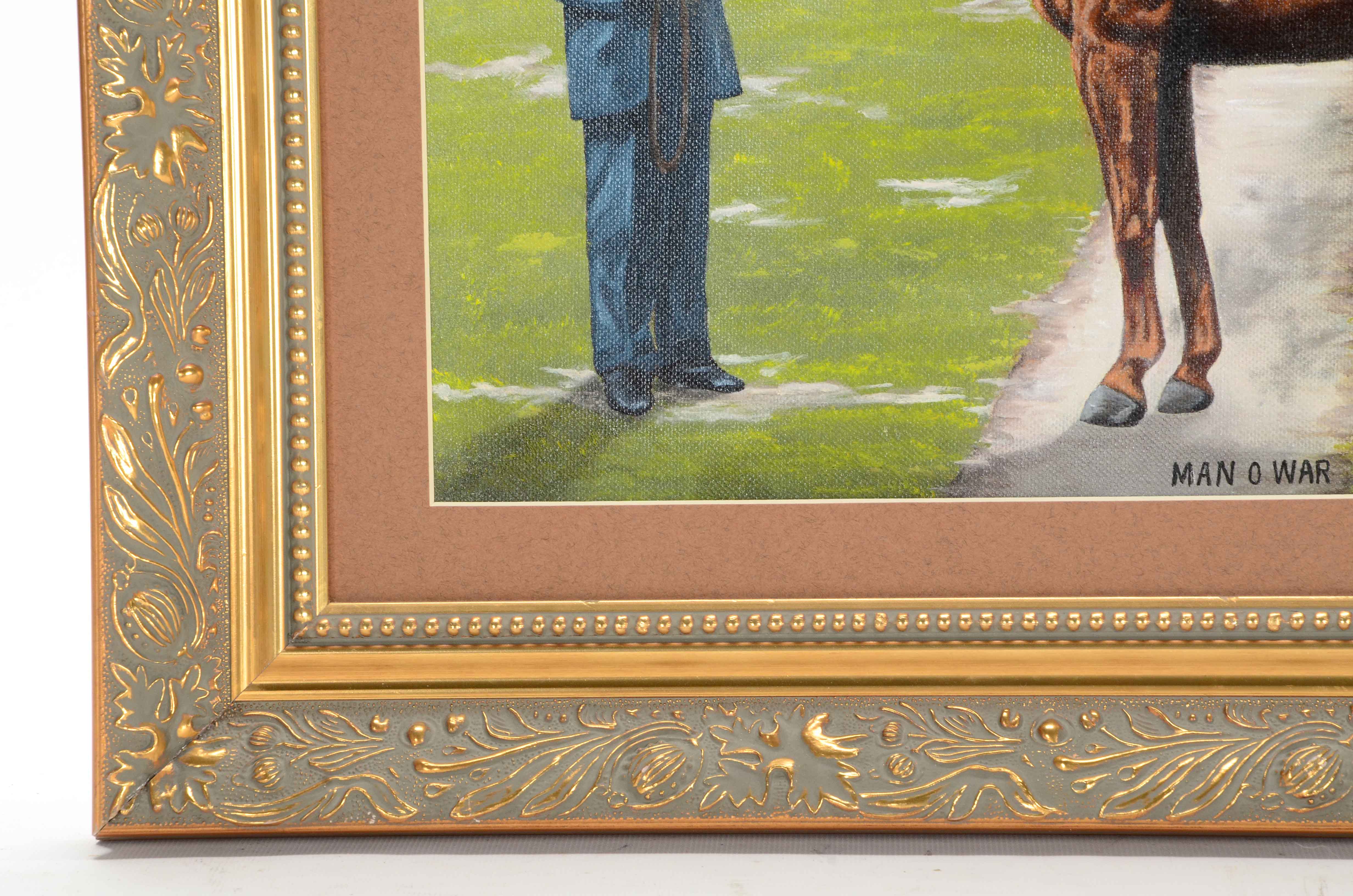 Ron Lightner Original Oil Painting on Canvas "Man O' War"