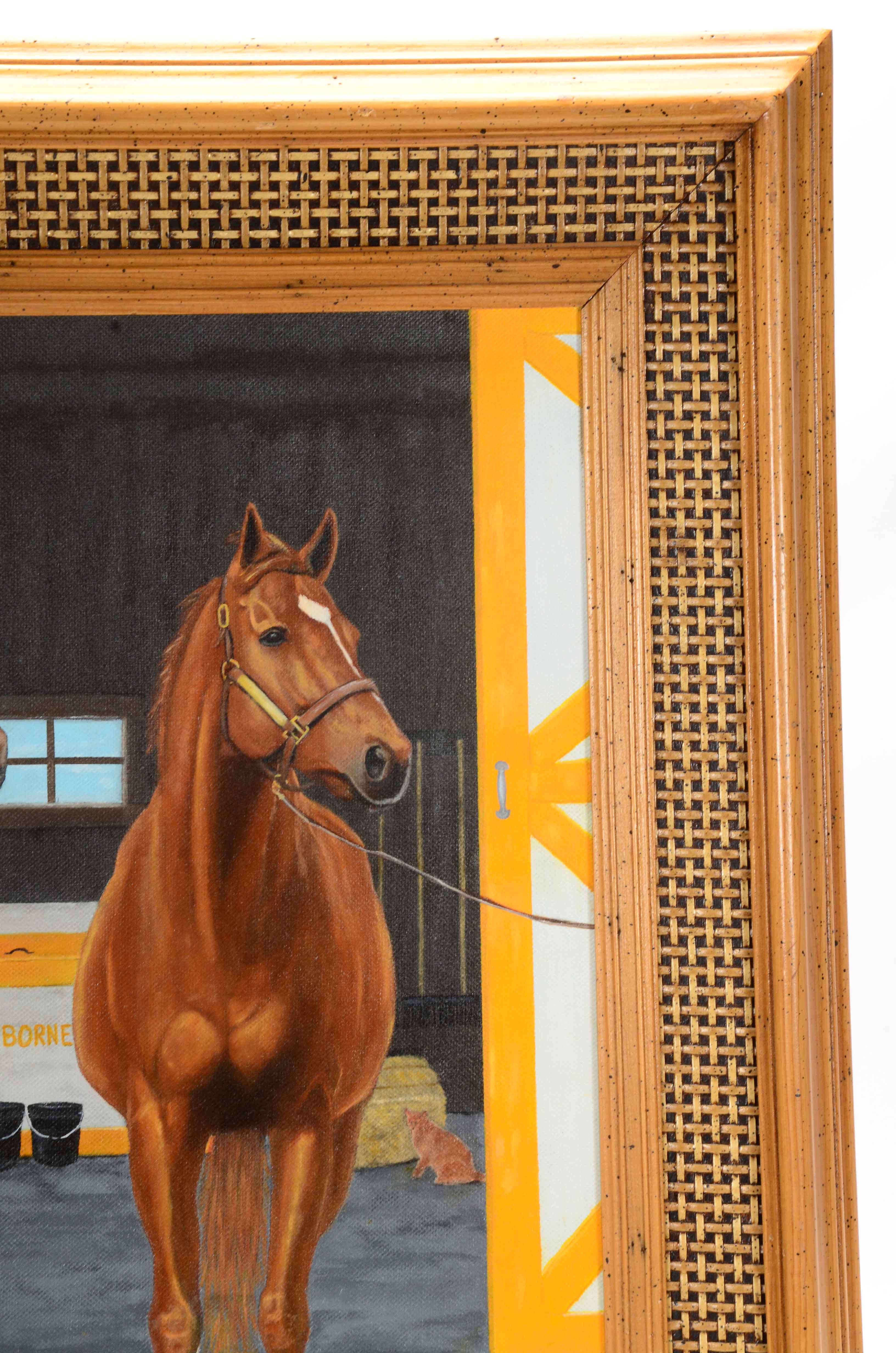 Ron Lightner Original Oil Painting on Canvas