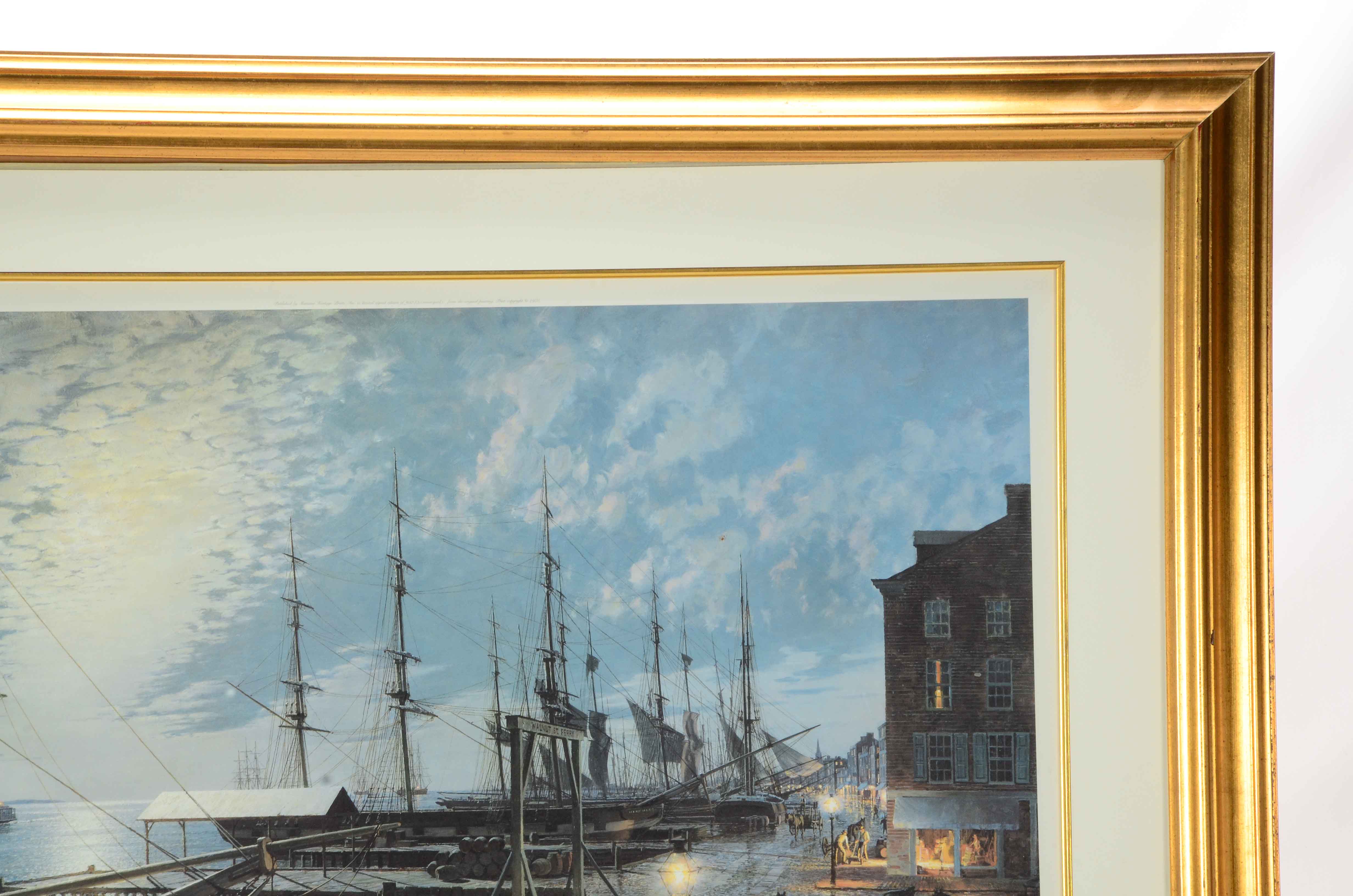 John Stobart Signed Limited Edition Offset Lithograph "Philadelphia"