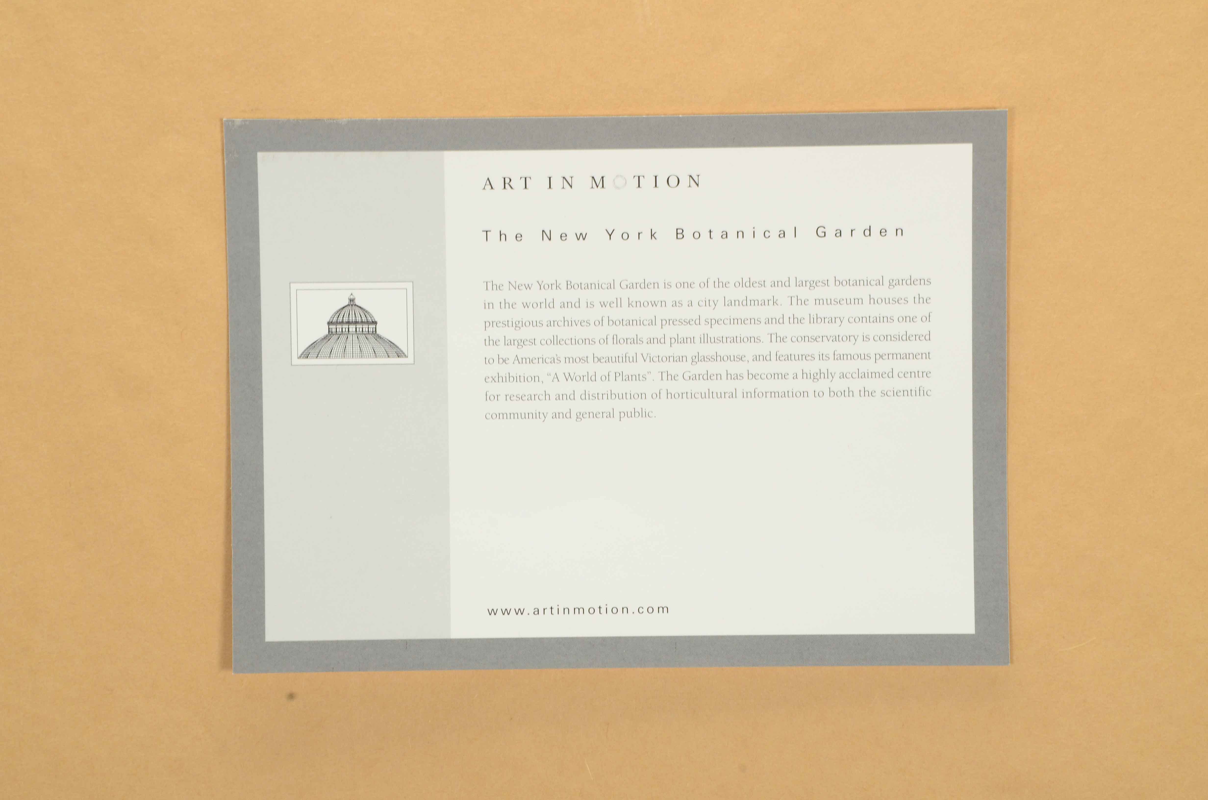 Offset Lithograph on Paperboard of Botanical Illustration