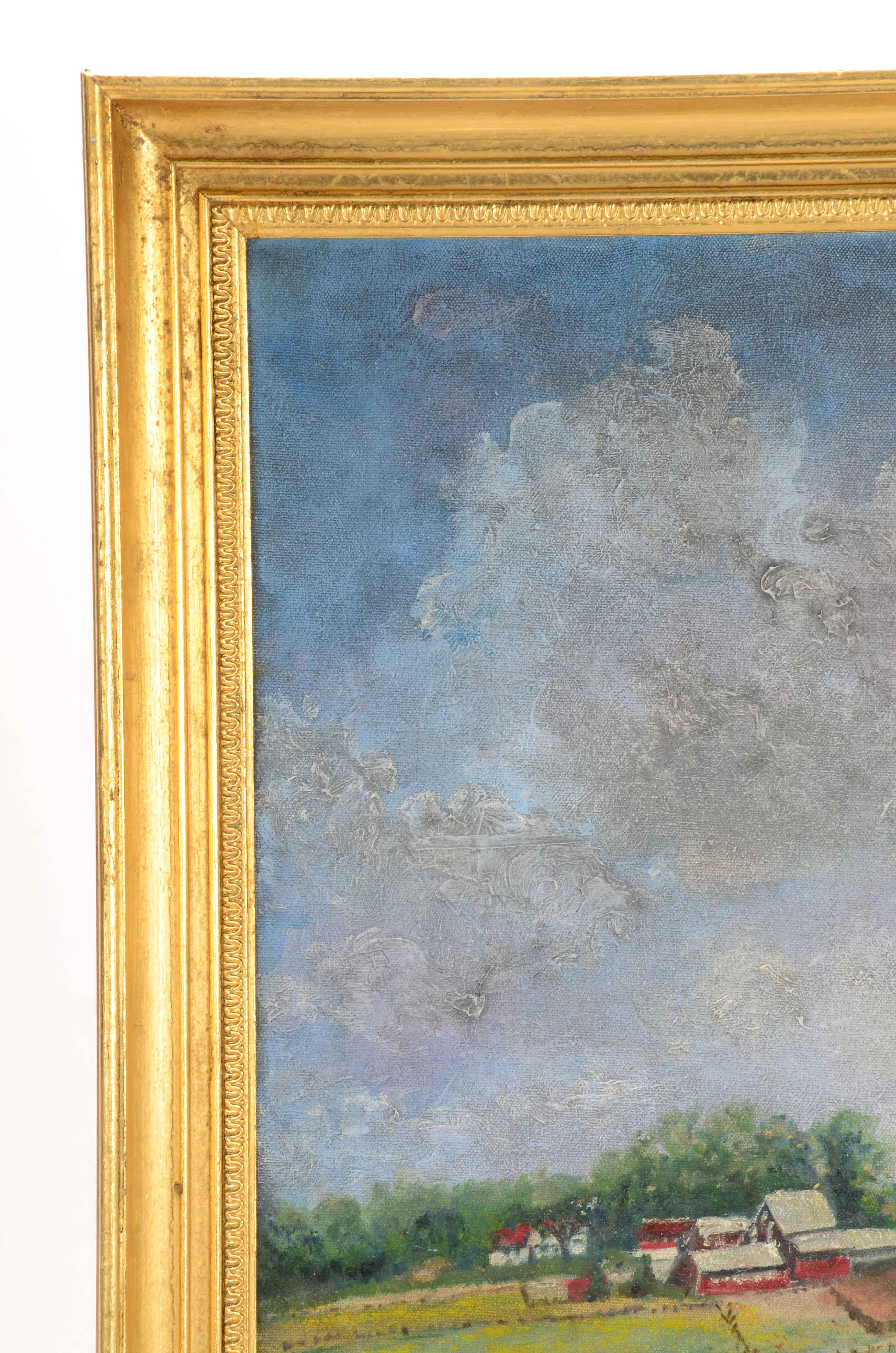 Mark A. Murphy Signed Vintage Oil Painting on Canvas