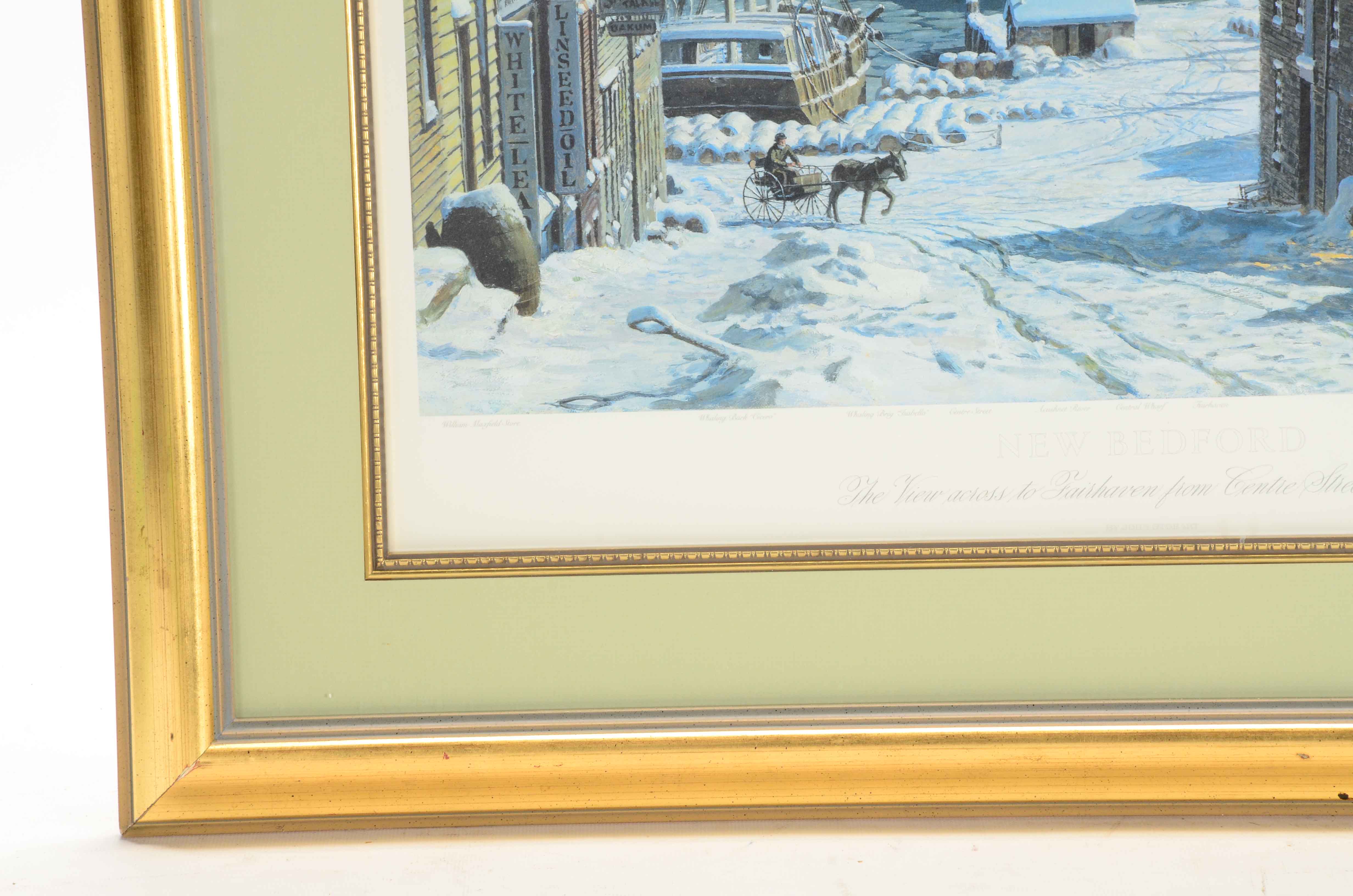 John Stobart Limited Edition Offset Lithograph "The View Across to Fairhaven"