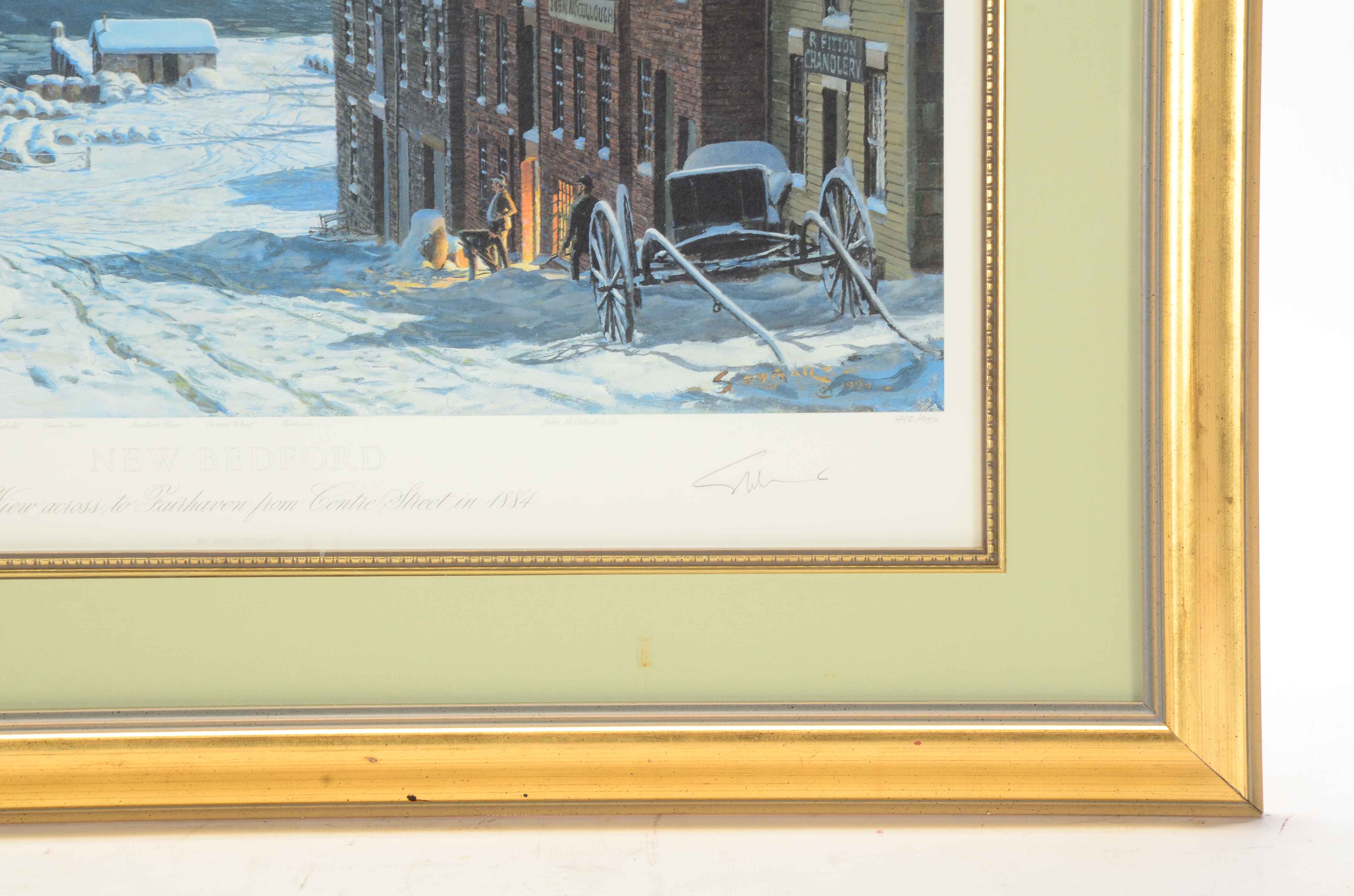 John Stobart Limited Edition Offset Lithograph "The View Across to Fairhaven"