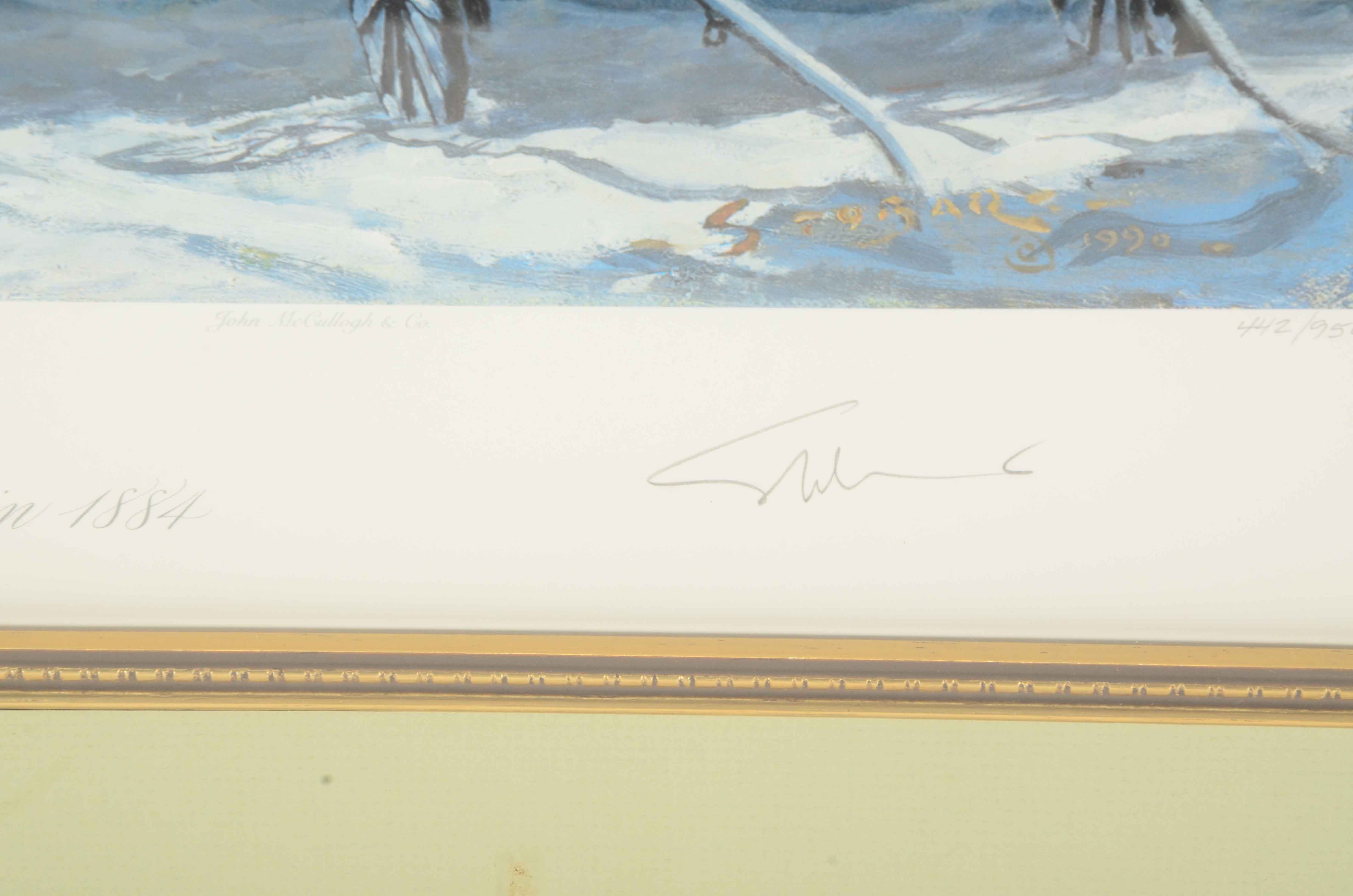 John Stobart Limited Edition Offset Lithograph "The View Across to Fairhaven"