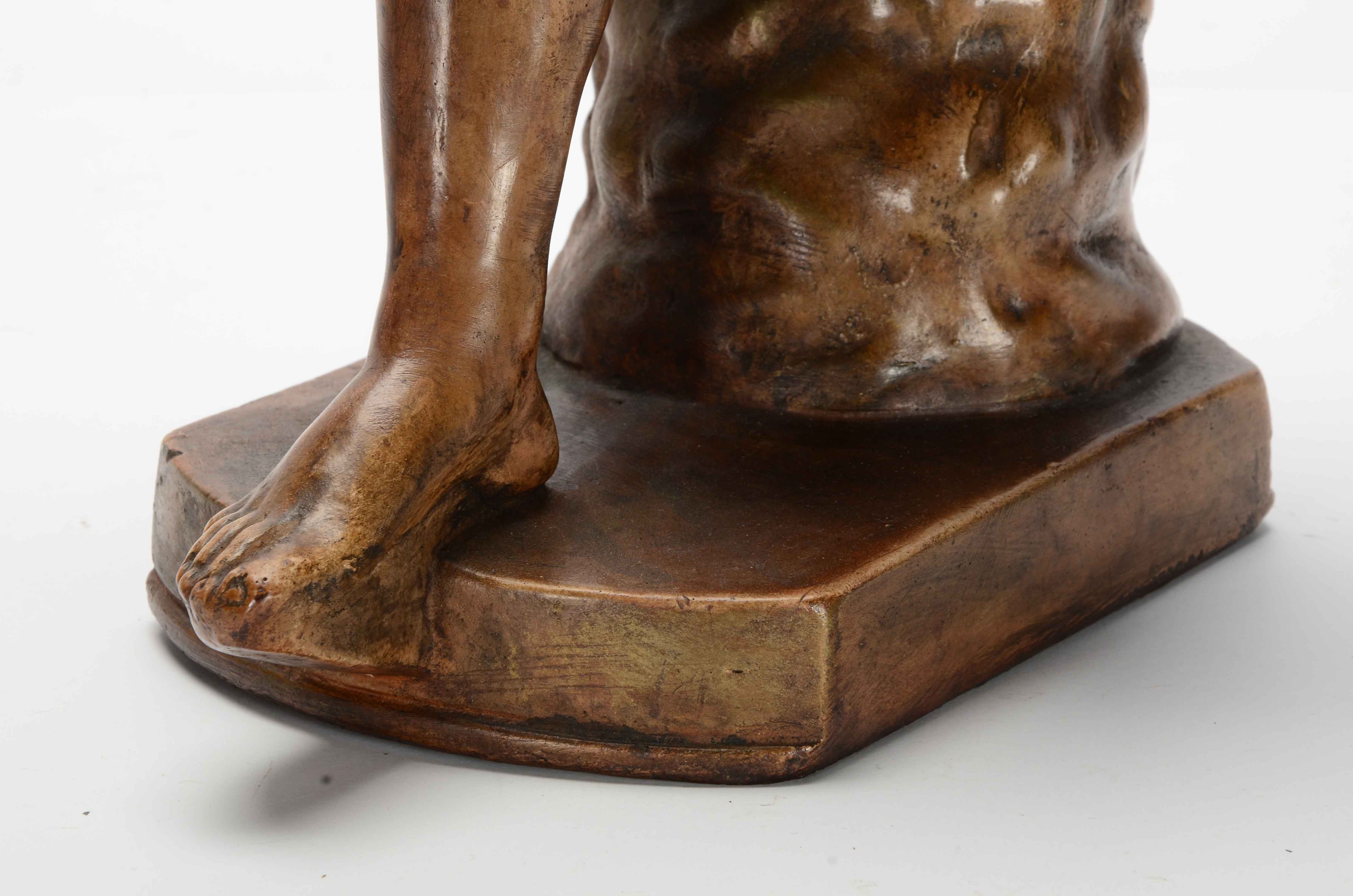 Reproduction Sculpture of "Boy With Thorn"