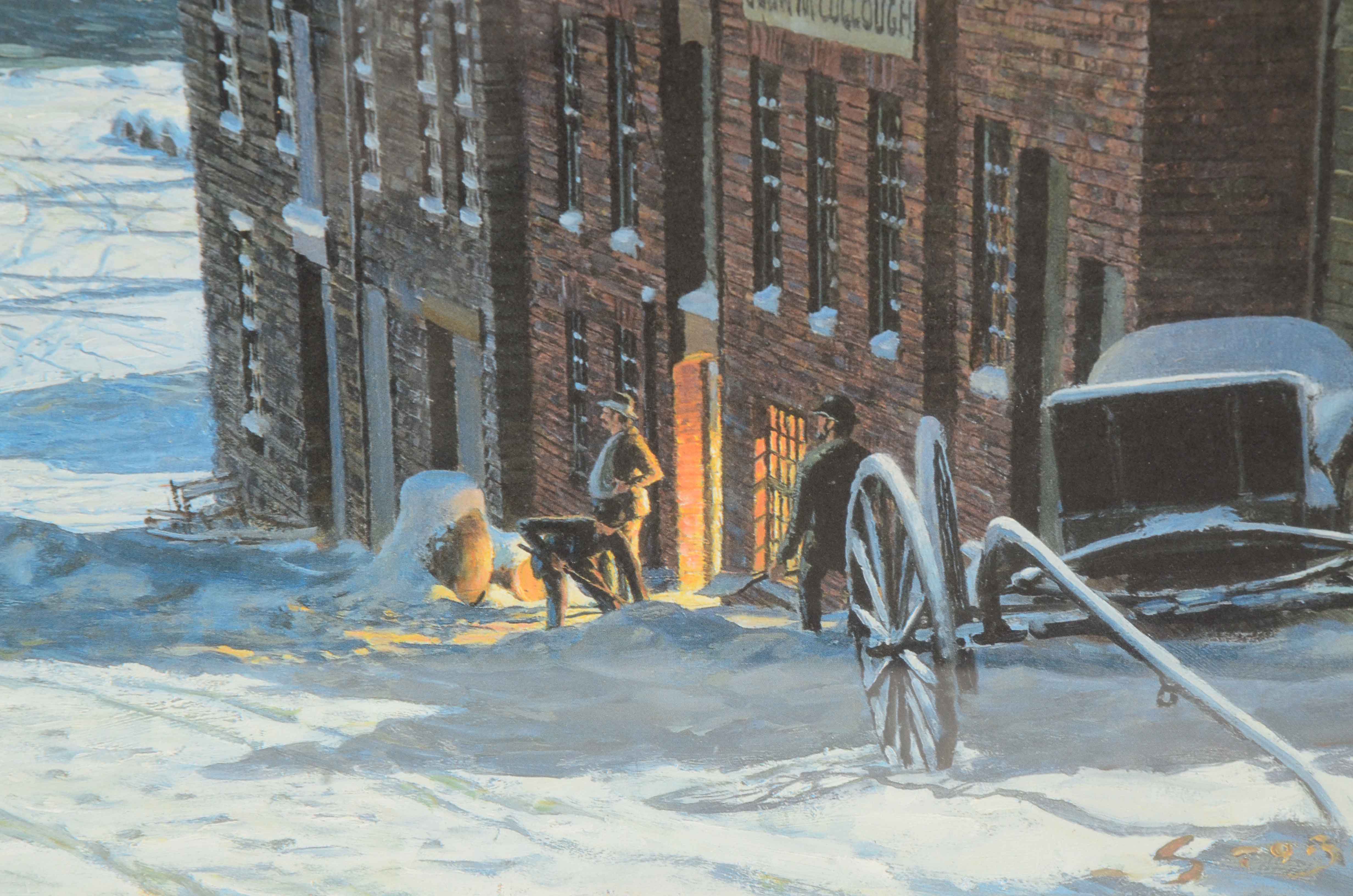 John Stobart Limited Edition Offset Lithograph "The View Across to Fairhaven"