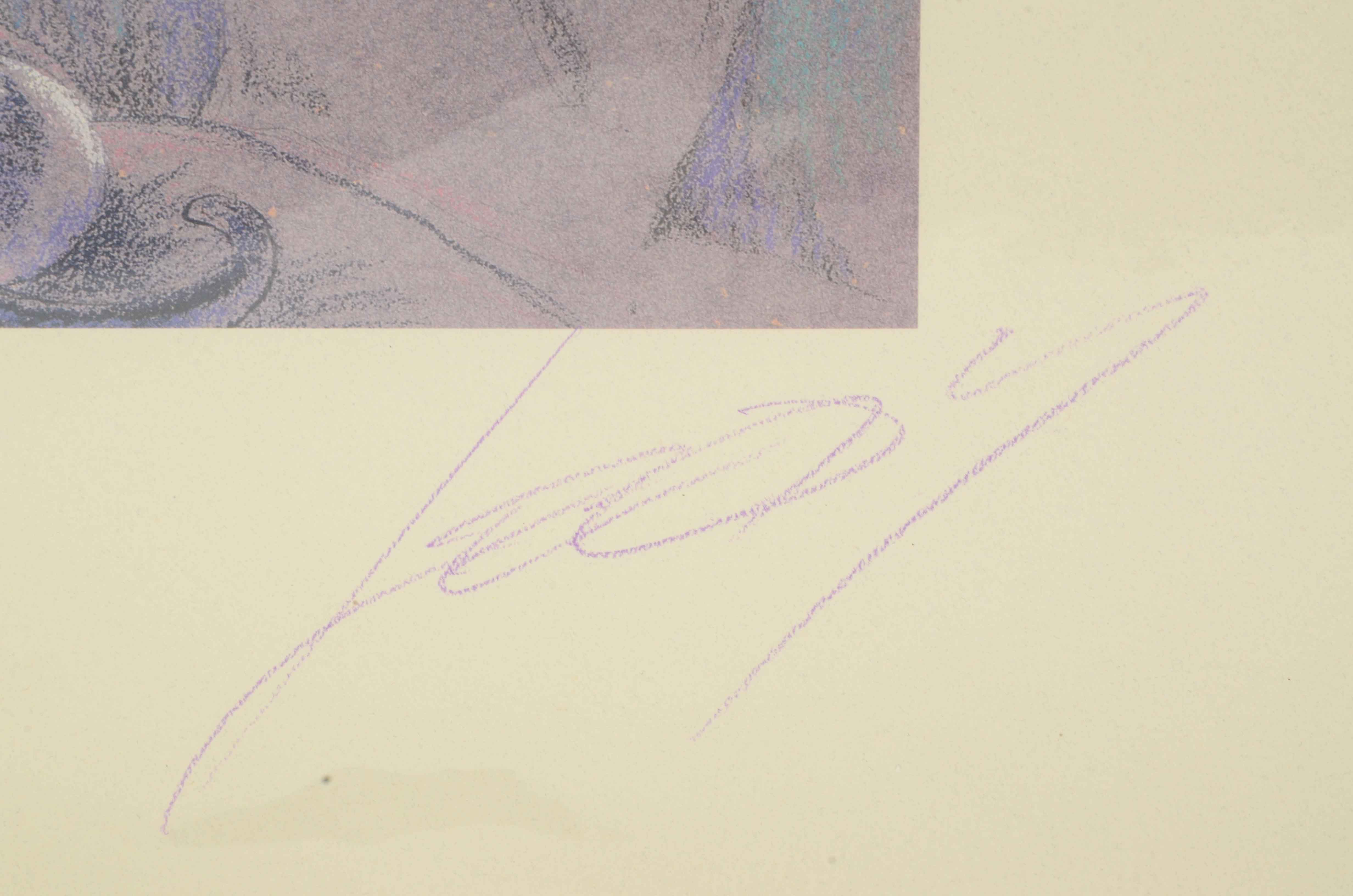 Jeff Leedy Signed Offset Lithograph "You Don't Have Cats. Cats Have You."