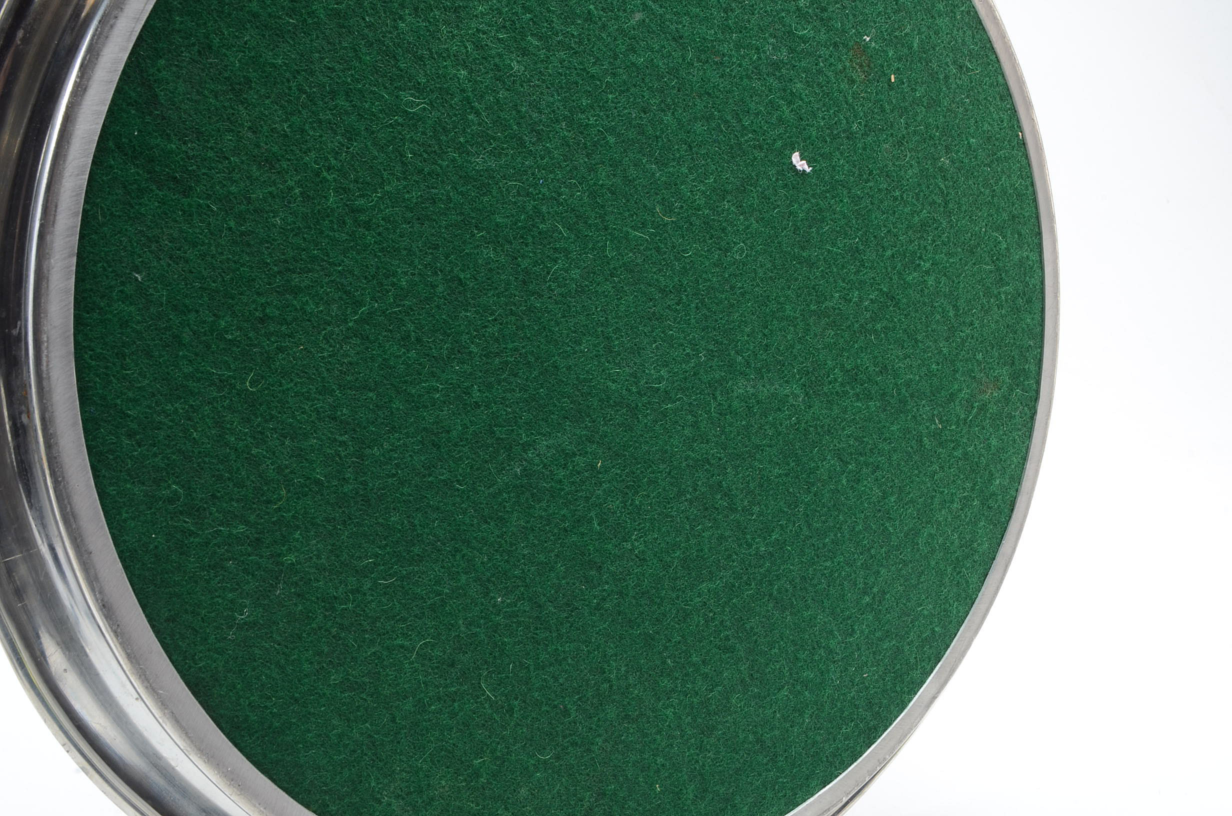 Revere Pewter and Porcelain Serving Tray