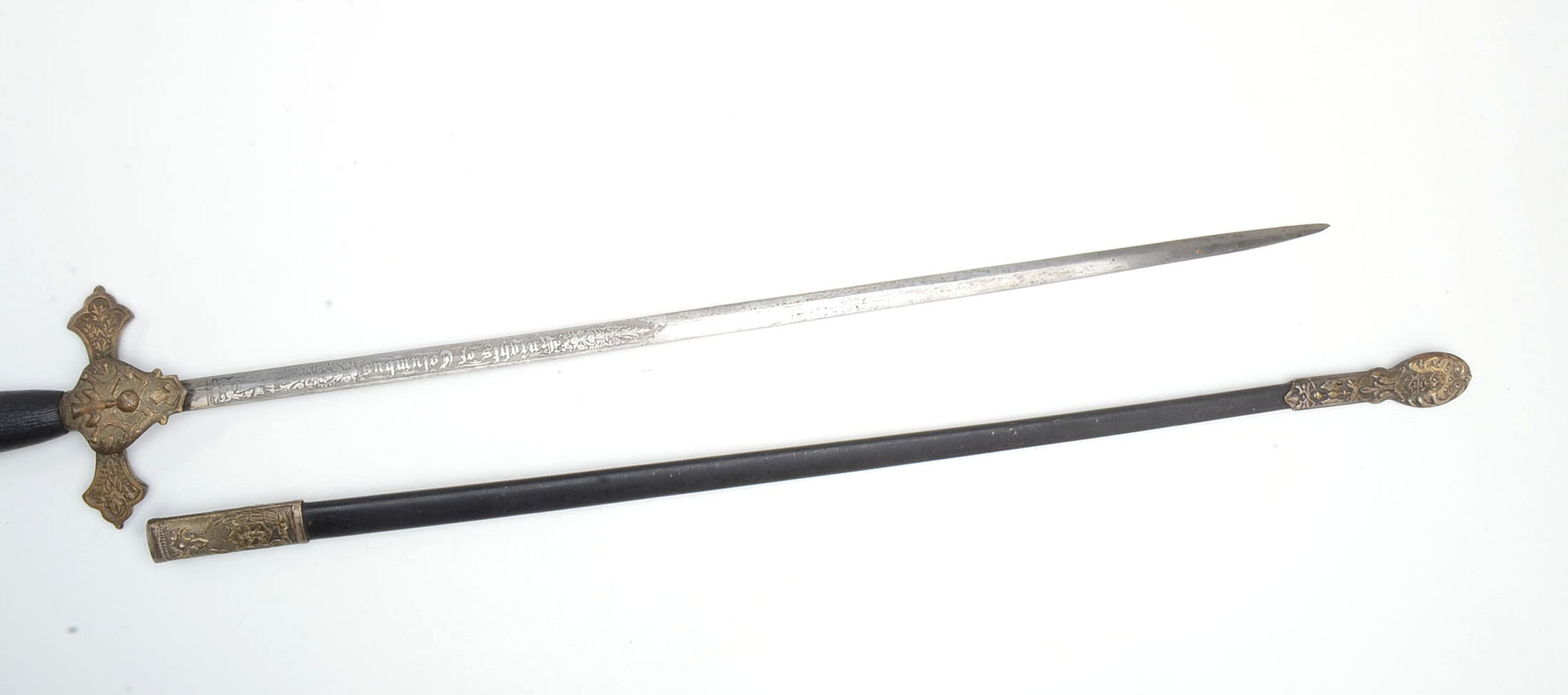 Vintage Knights of Columbus Sword