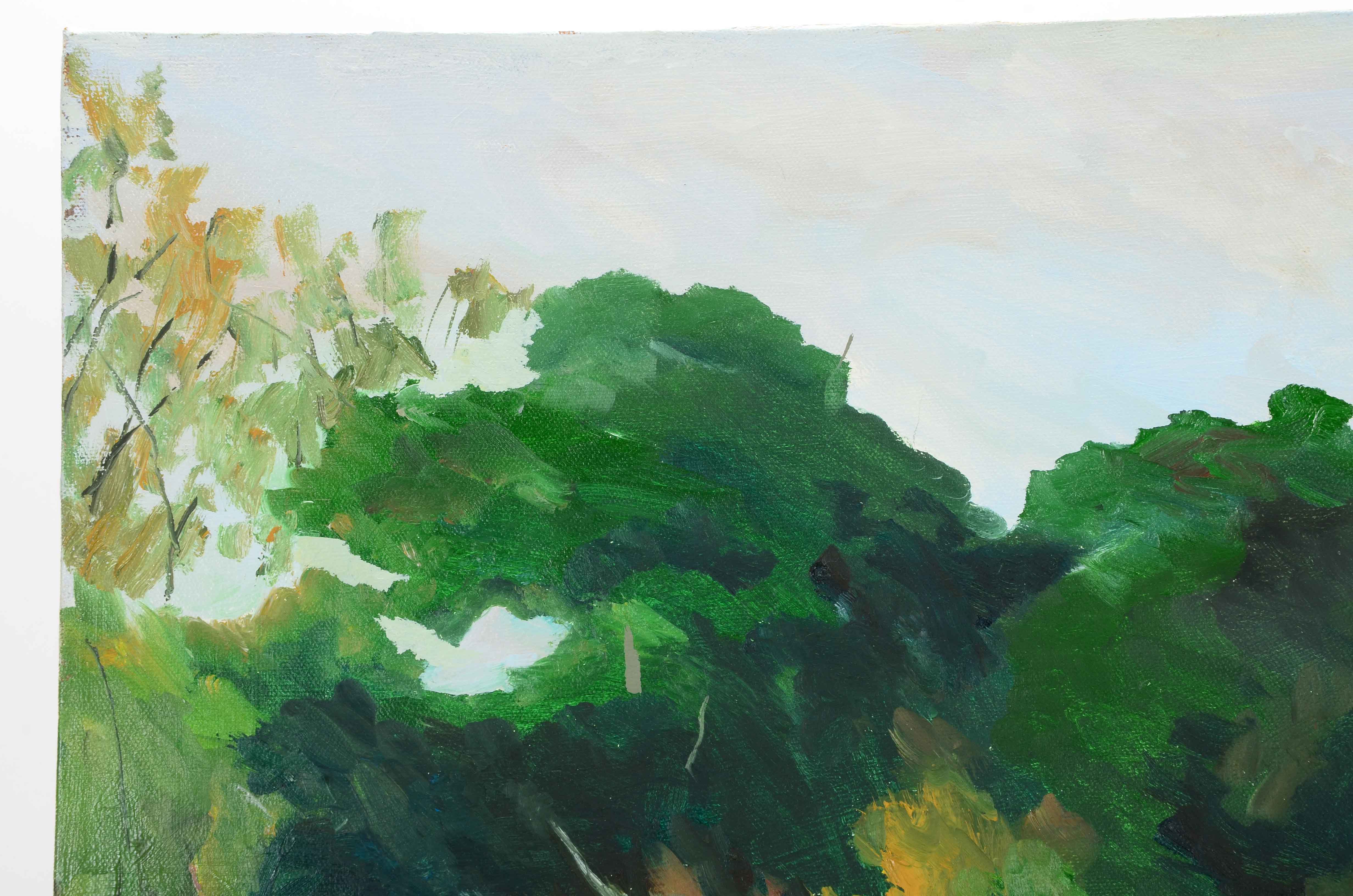 Original Oil Painting of a Landscape after William Wendt